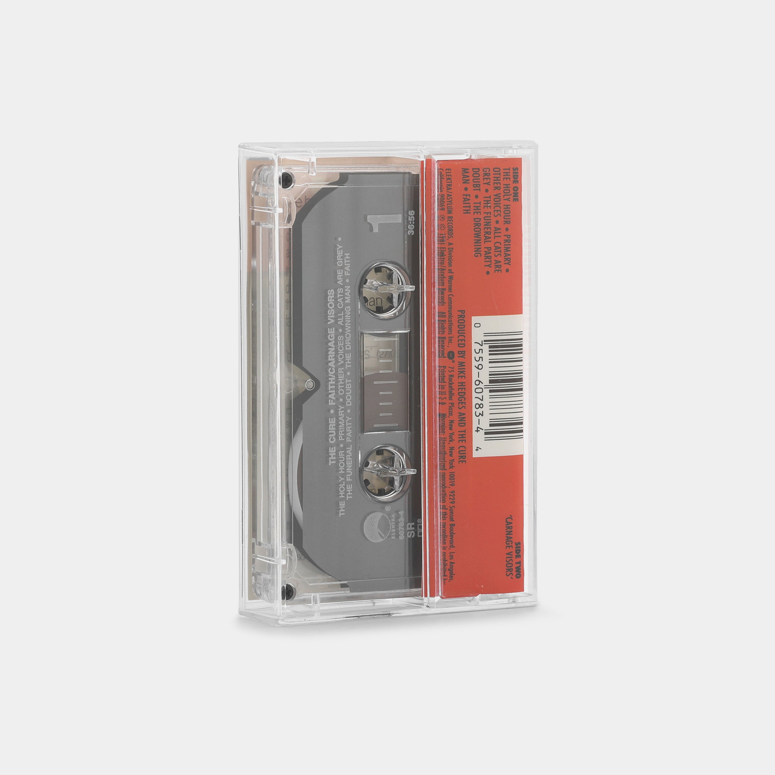 The Cure - Faith / Carnage Visors Cassette Tape