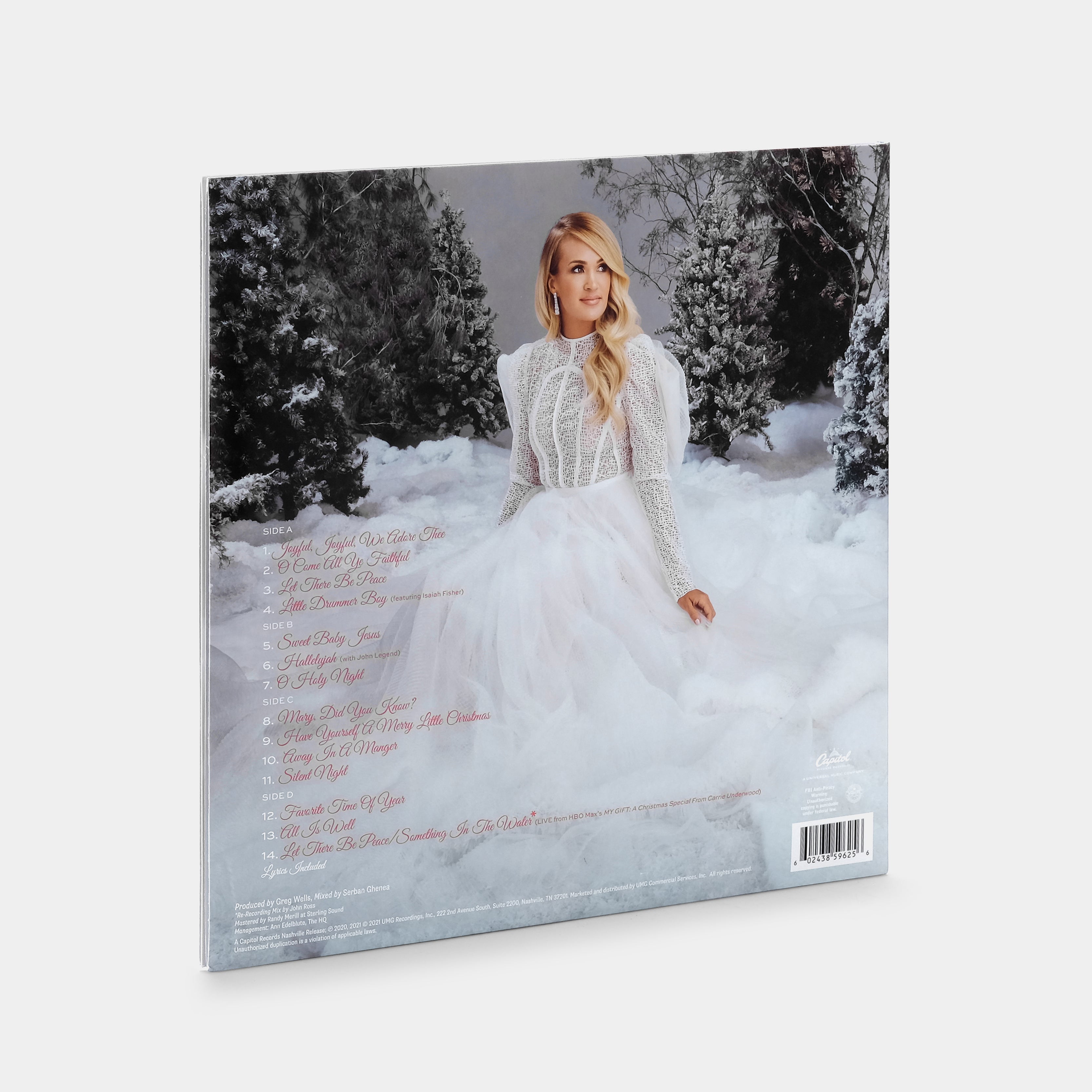 Carrie Underwood - My Gift 2xLP Crystal Clear Vinyl Record