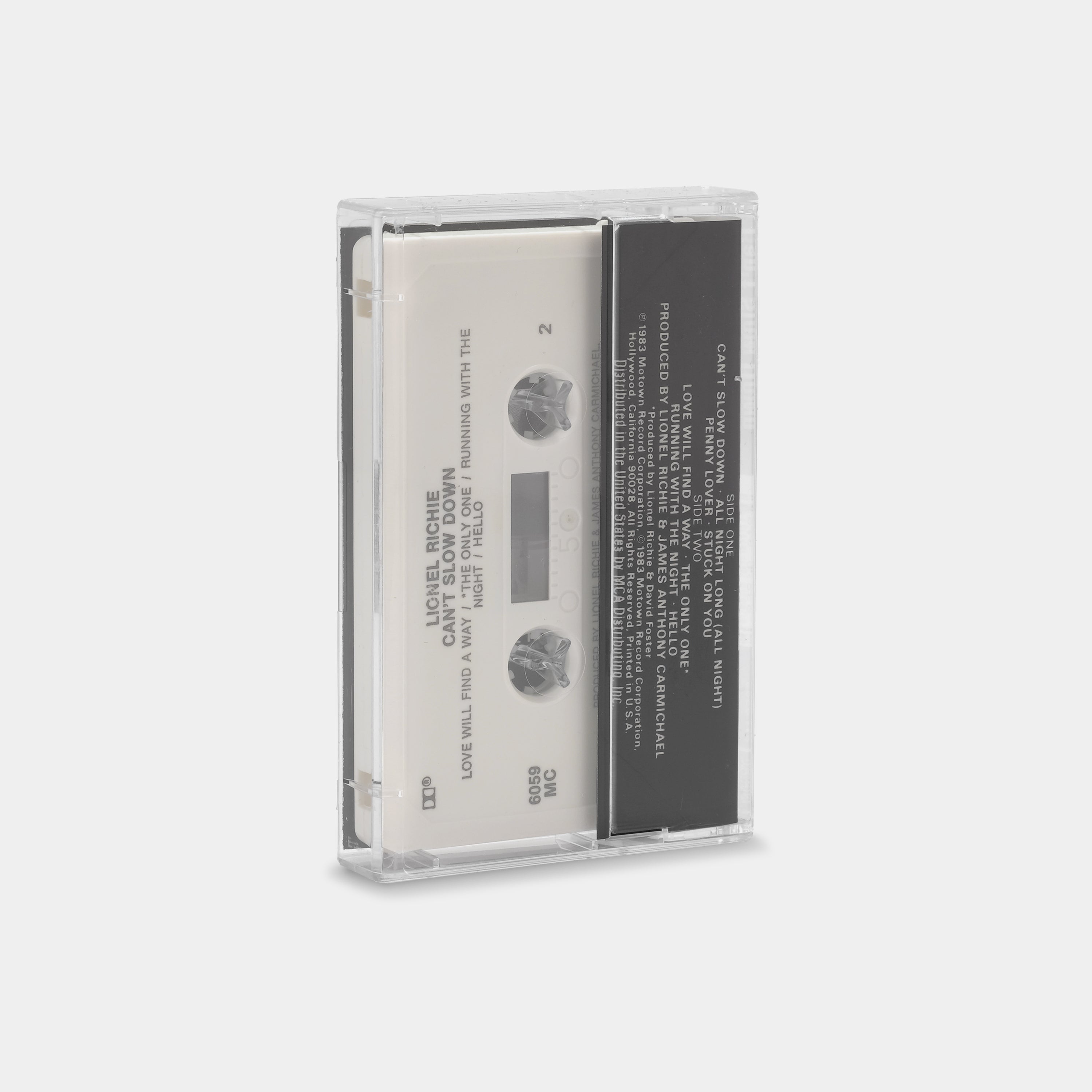 Lionel Richie - Can't Slow Down Cassette Tape