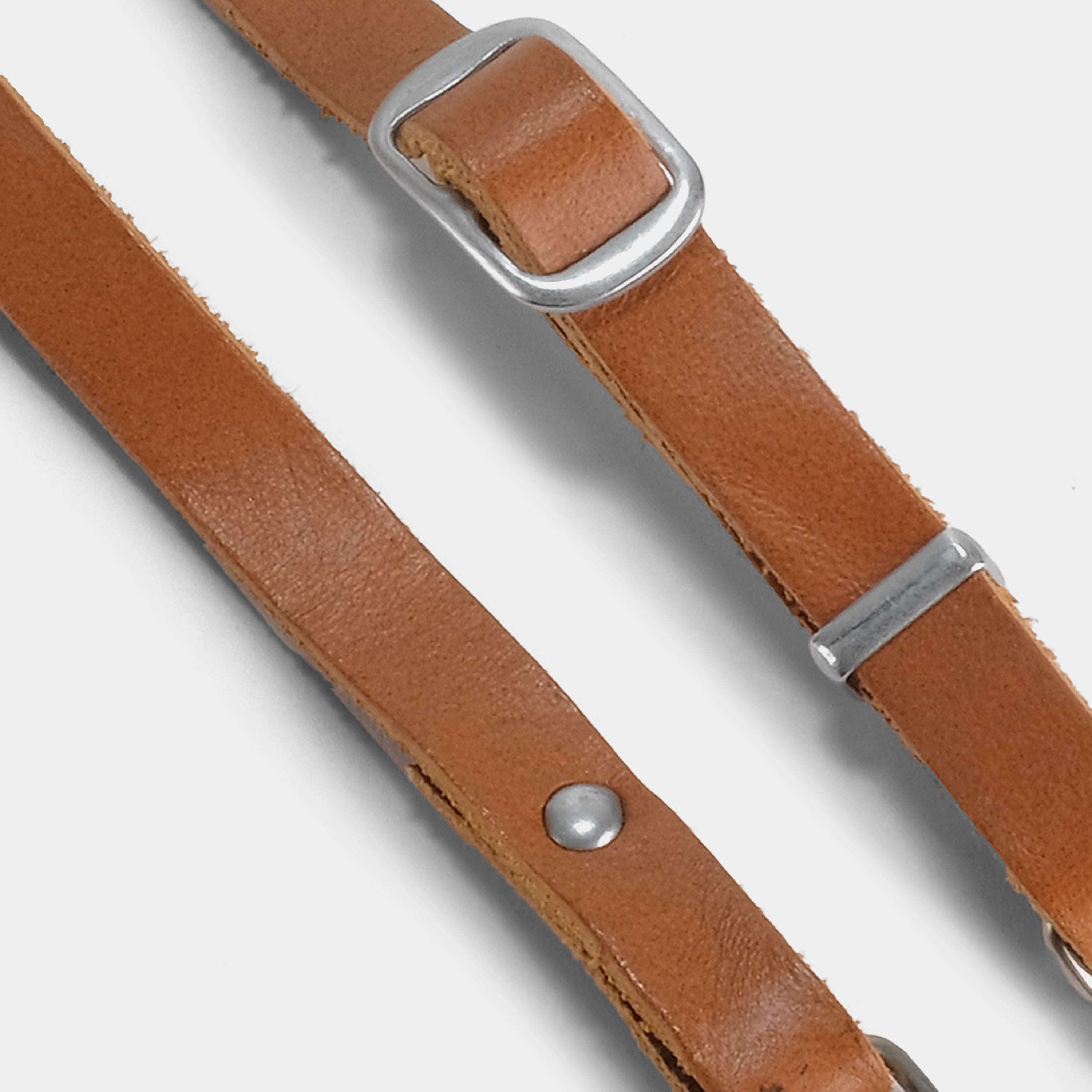 Polaroid Brown Leather Camera Strap