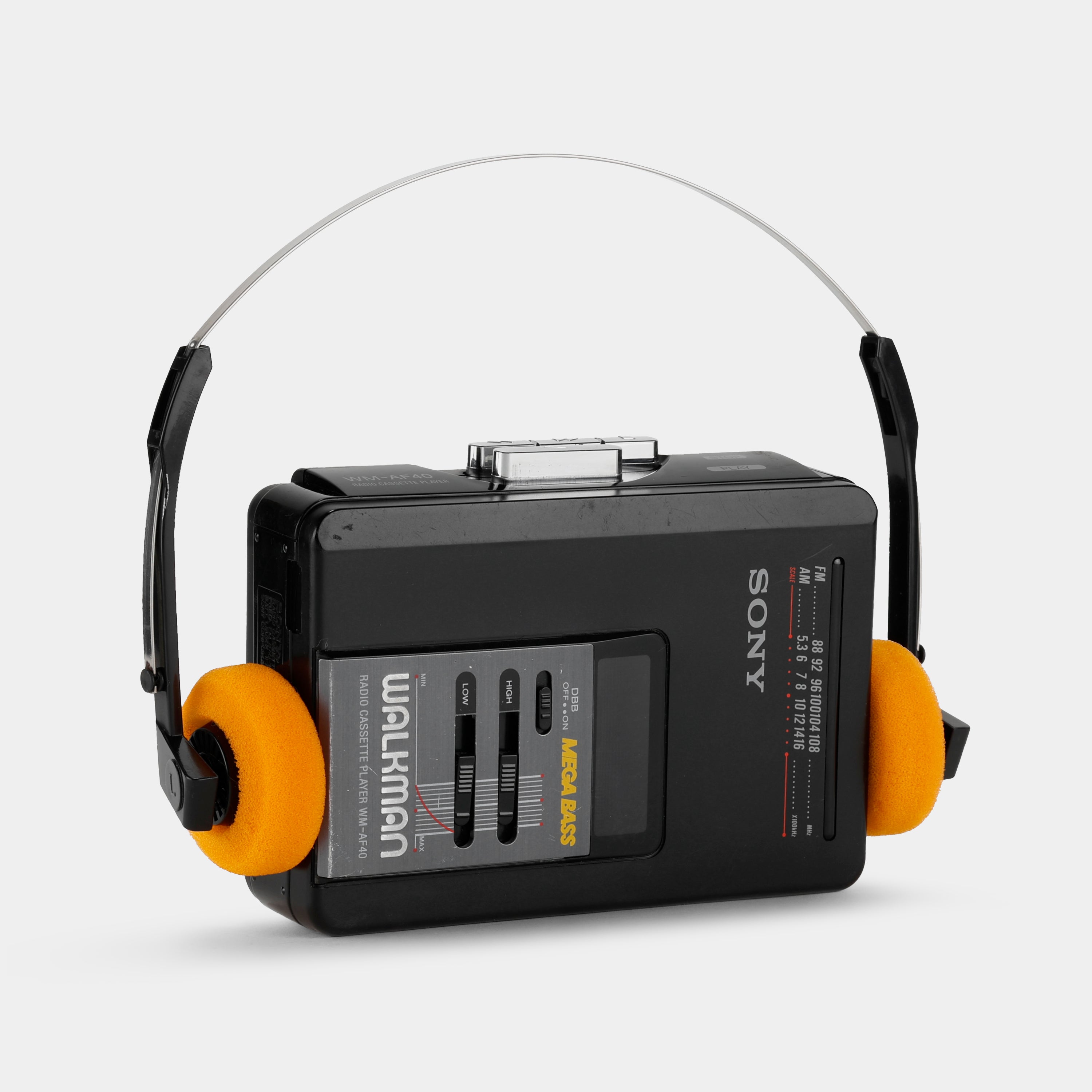 Sony Walkman WM-AF40 MEGA BASS Portable Cassette Player