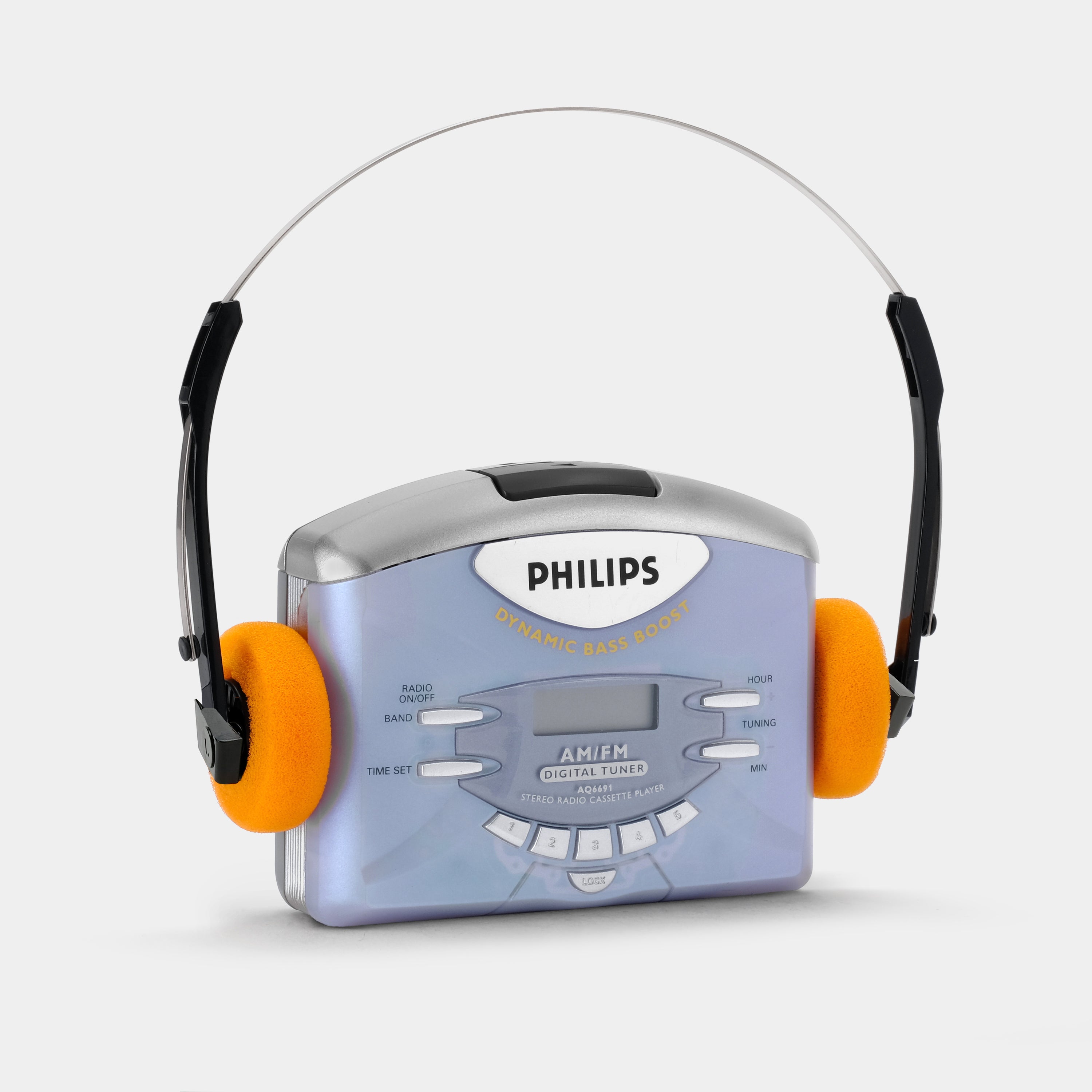 Philips AQ6691 Dynamic Bass Boost Portable Cassette Player