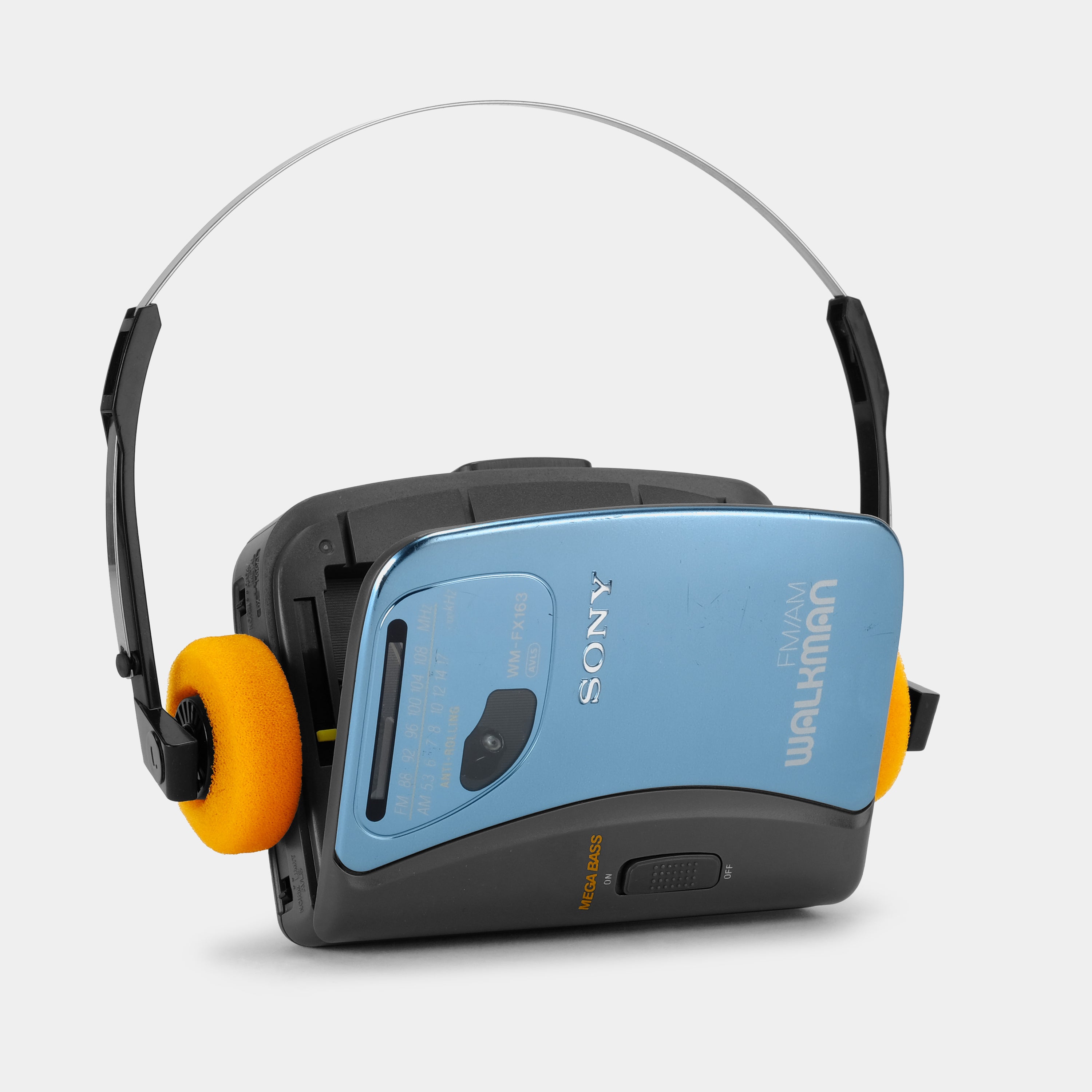 Sony Walkman WM-FX163 Blue Portable Cassette Player