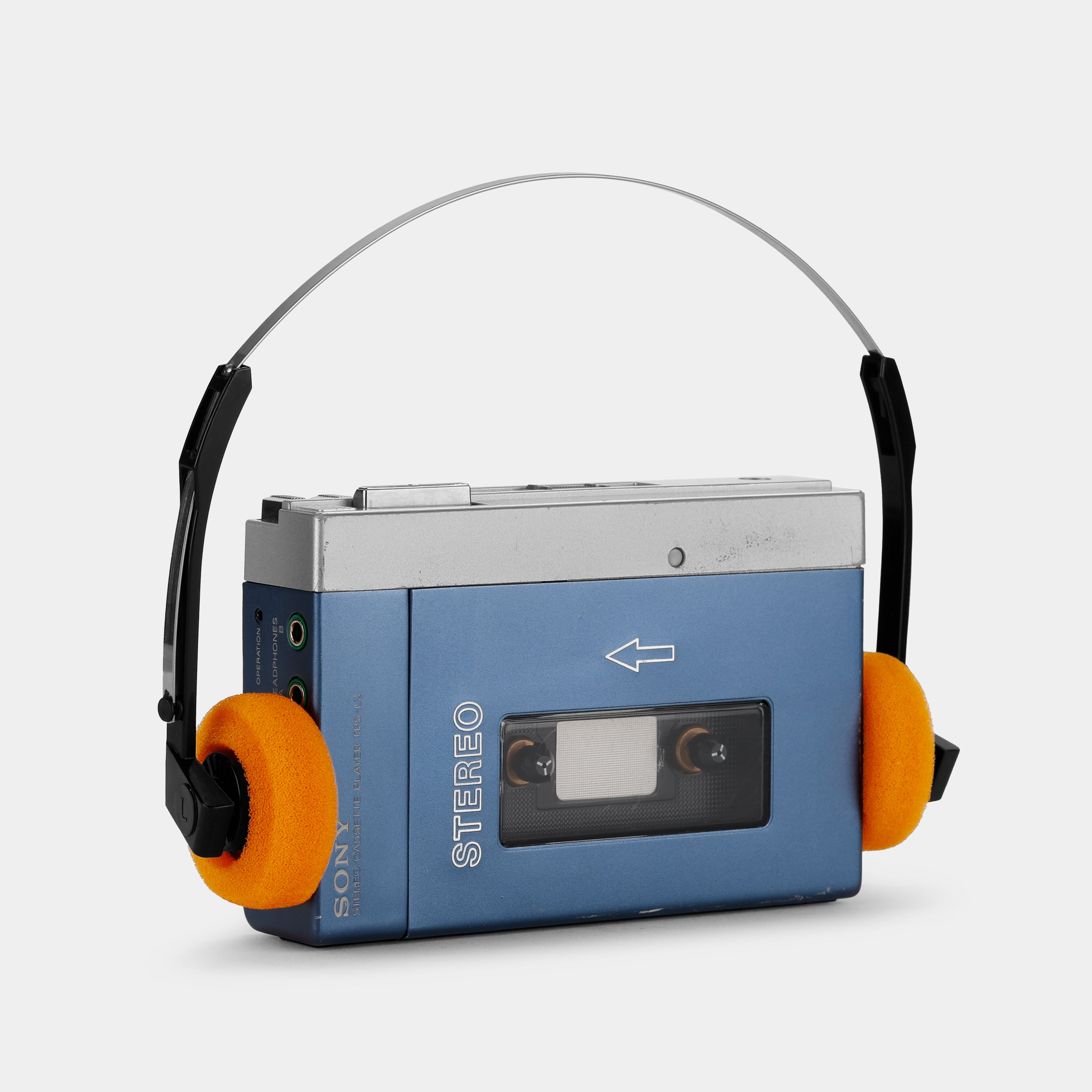 Sony Walkman TPS-L2 Portable Cassette Player (First Generation) with Case