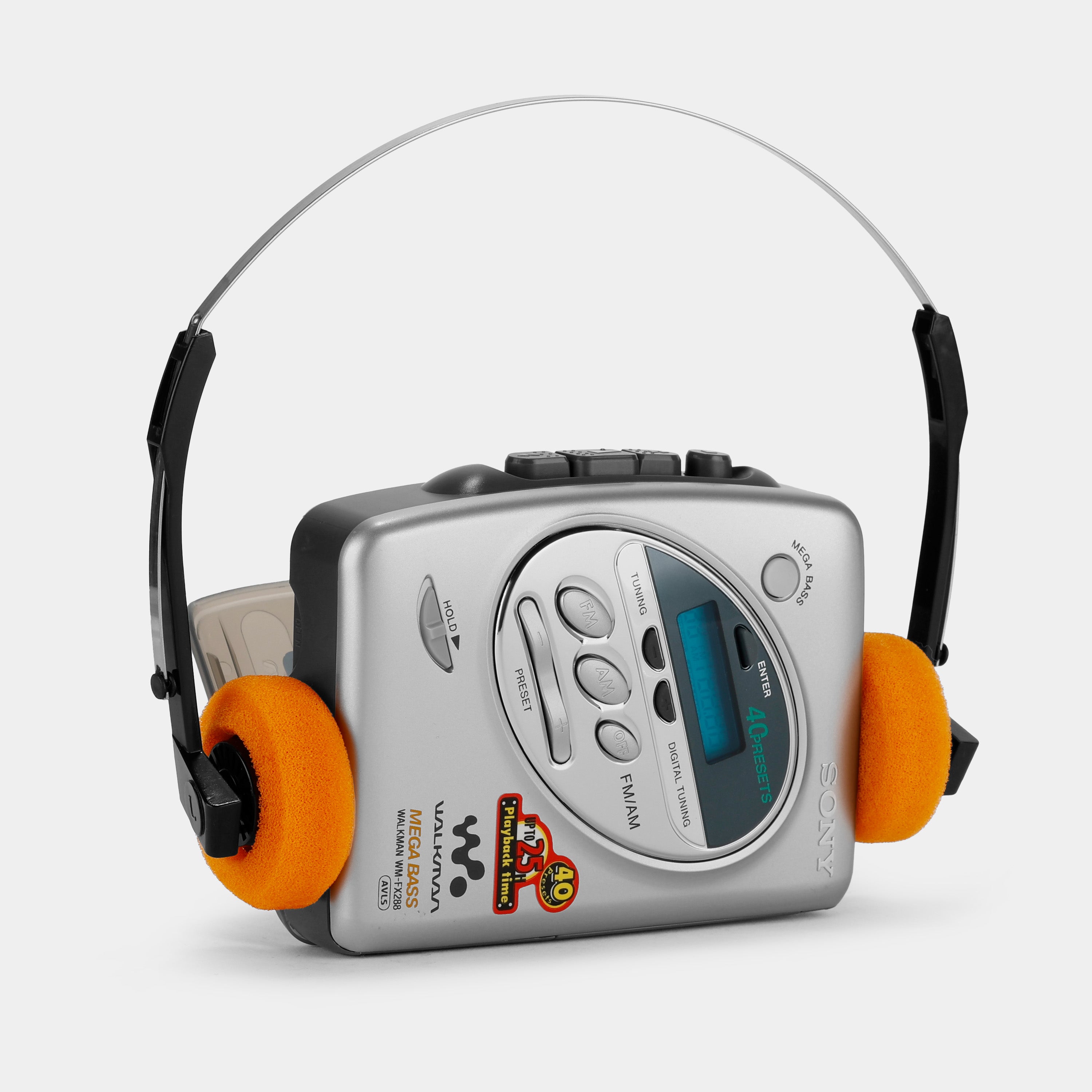 Sony Walkman WM-FX288 AM/FM Portable Cassette Player