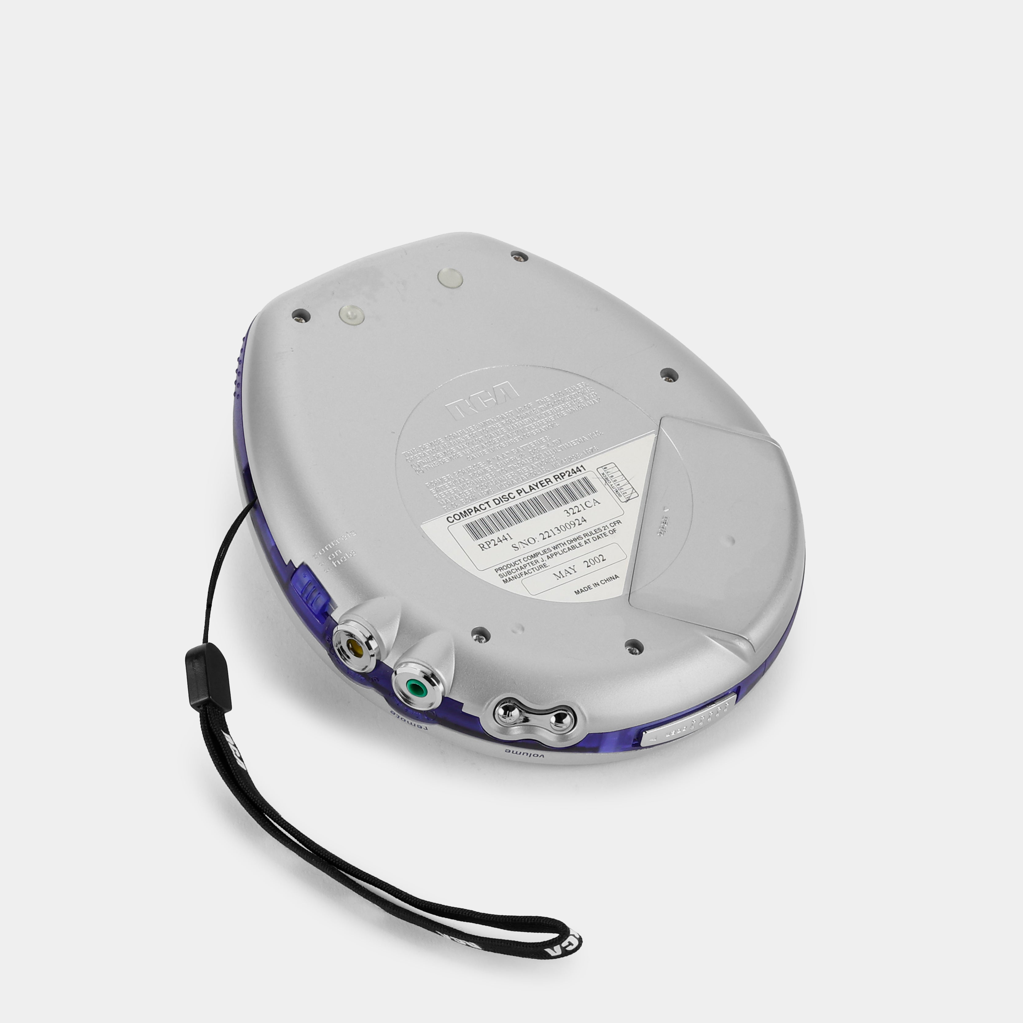 RCA RP2441 Portable CD Player
