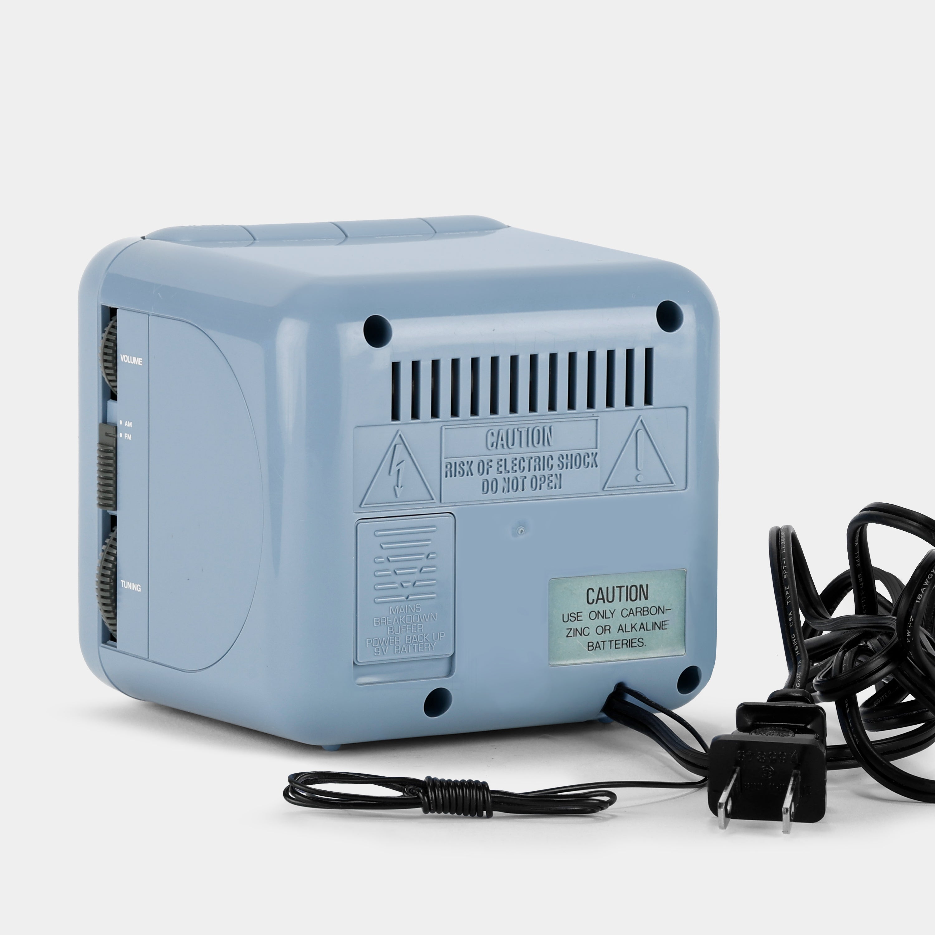 Magnavox D3530/17 Blue Alarm Clock Radio