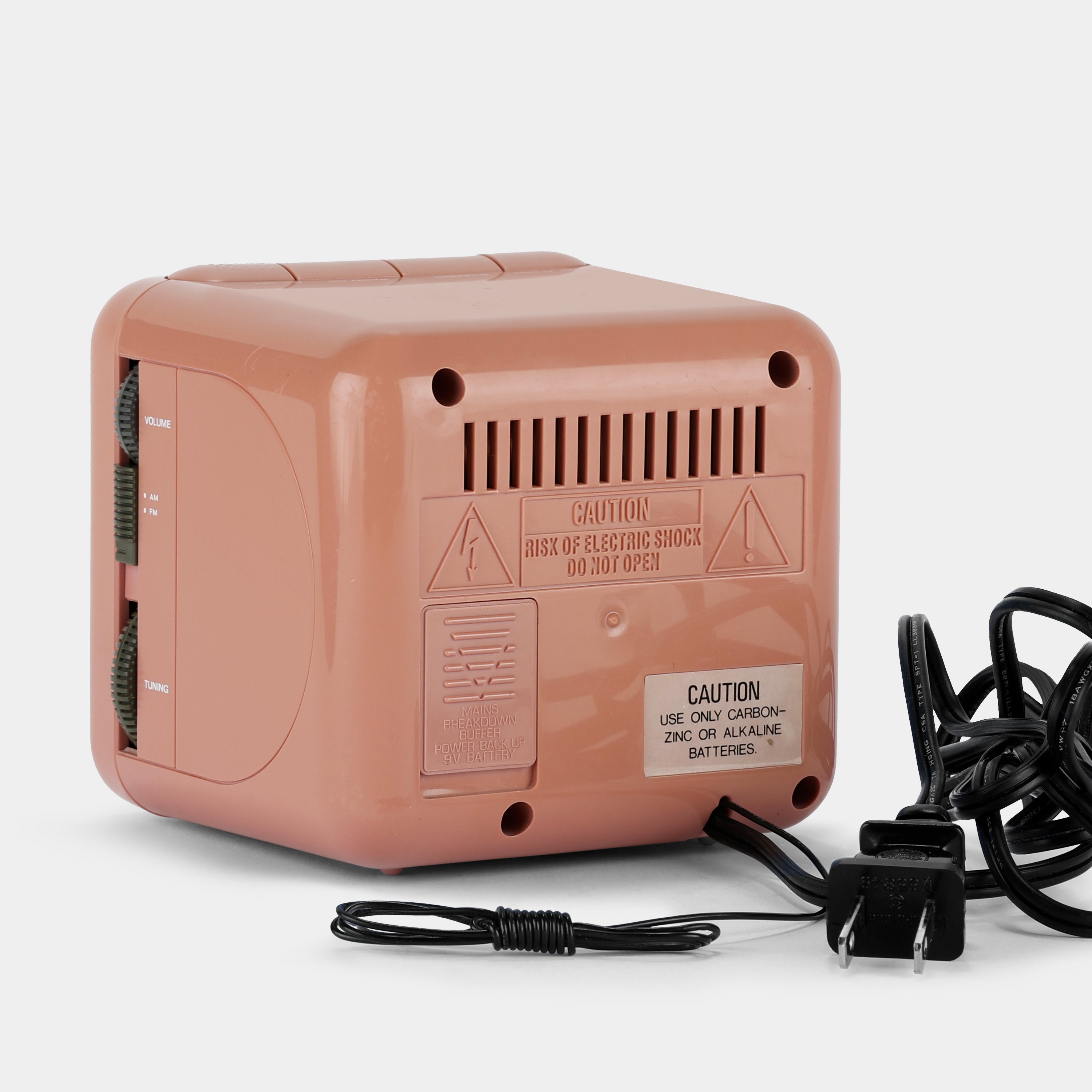 Magnavox D3530/17 Pink Alarm Clock Radio