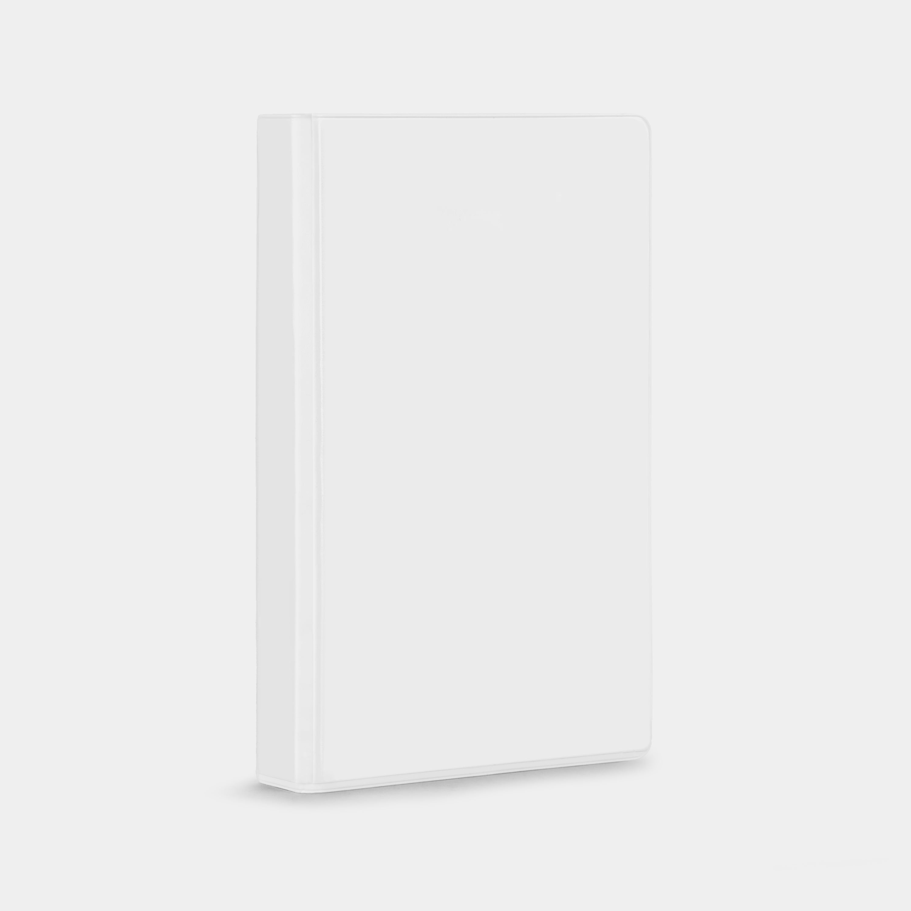 Replacement VHS White Clamshell Case