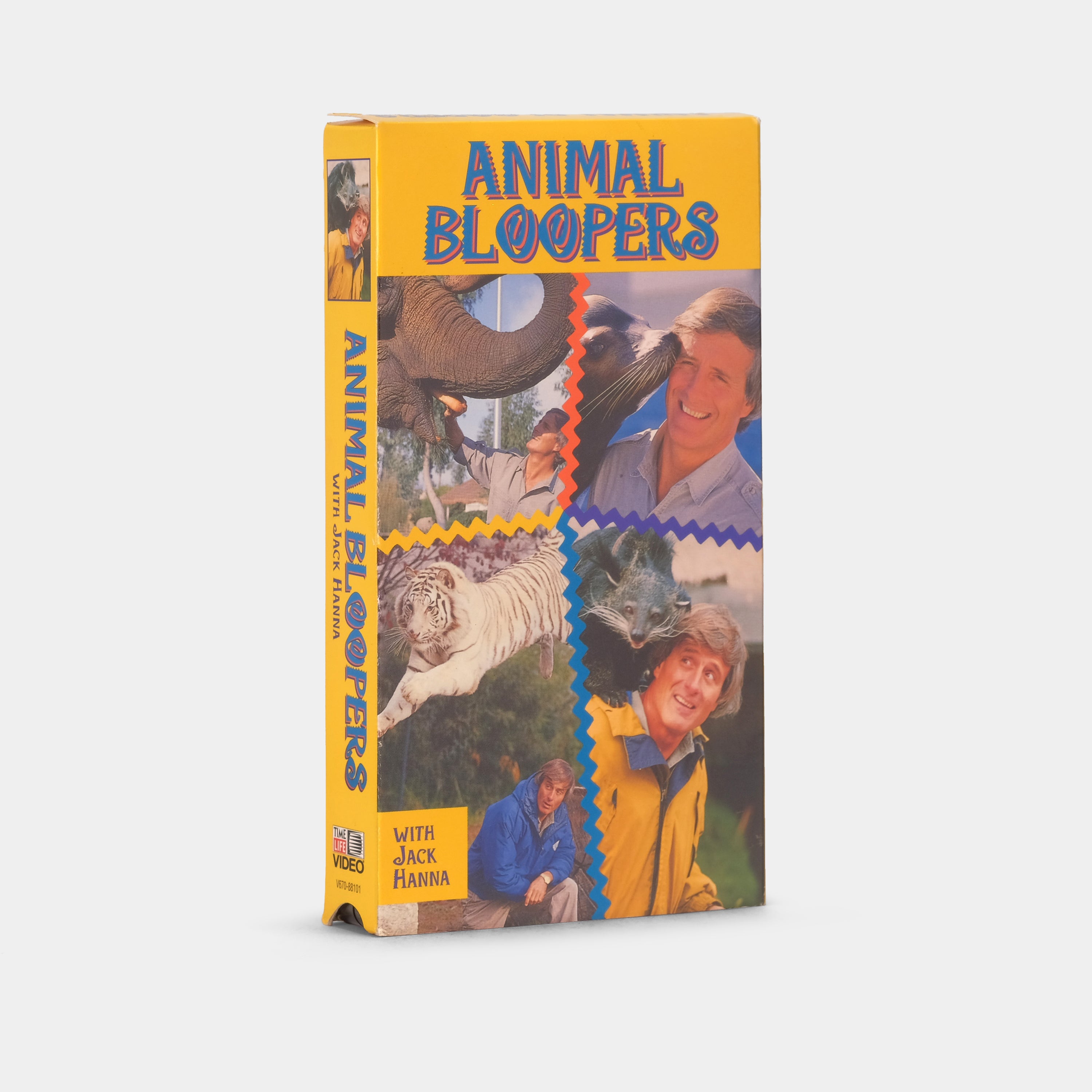 Animal Bloopers With Jack Hanna VHS Tape