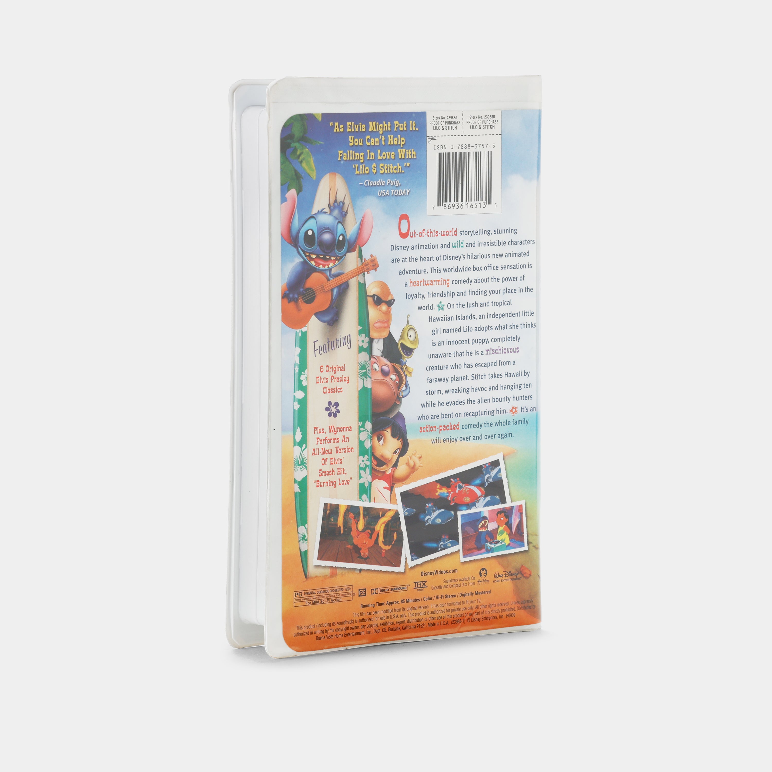 Lilo & Stitch VHS Tape