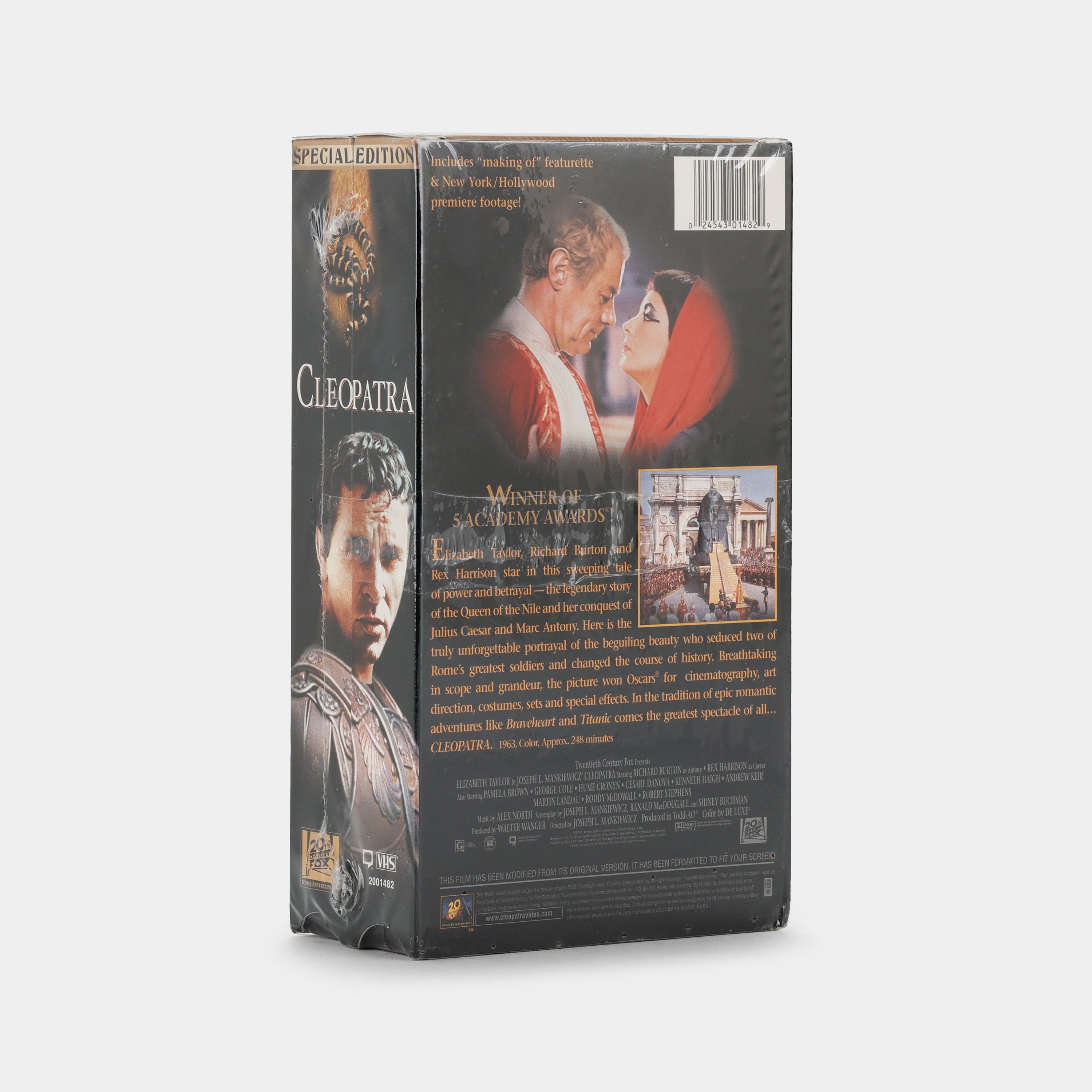 Cleopatra (Sealed) VHS Tape