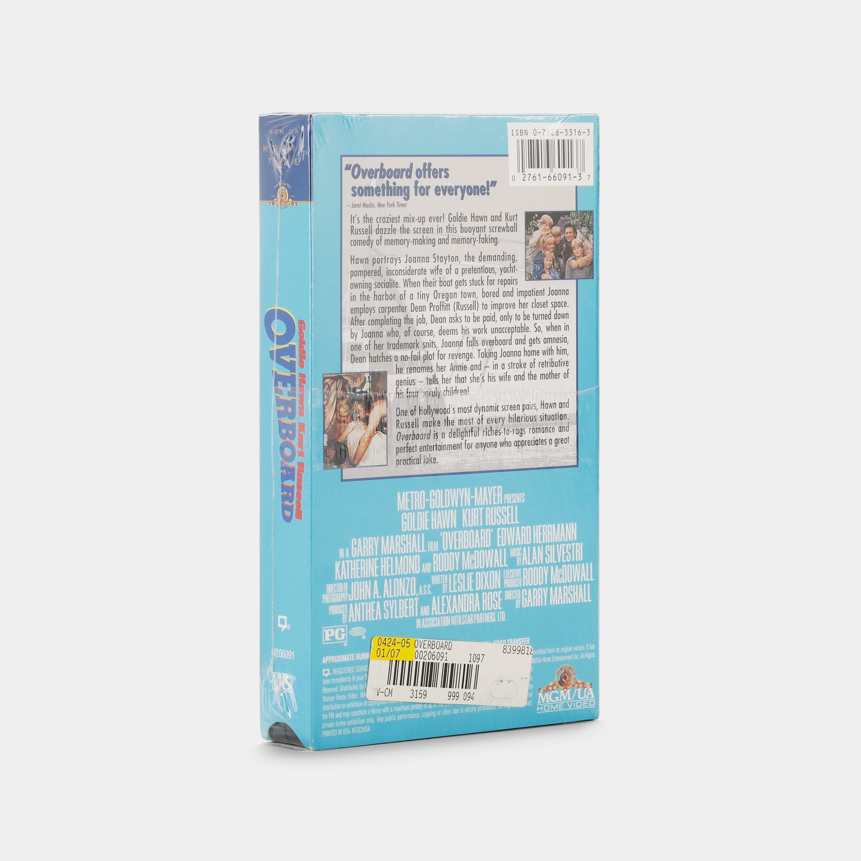 Overboard (Sealed) VHS Tape