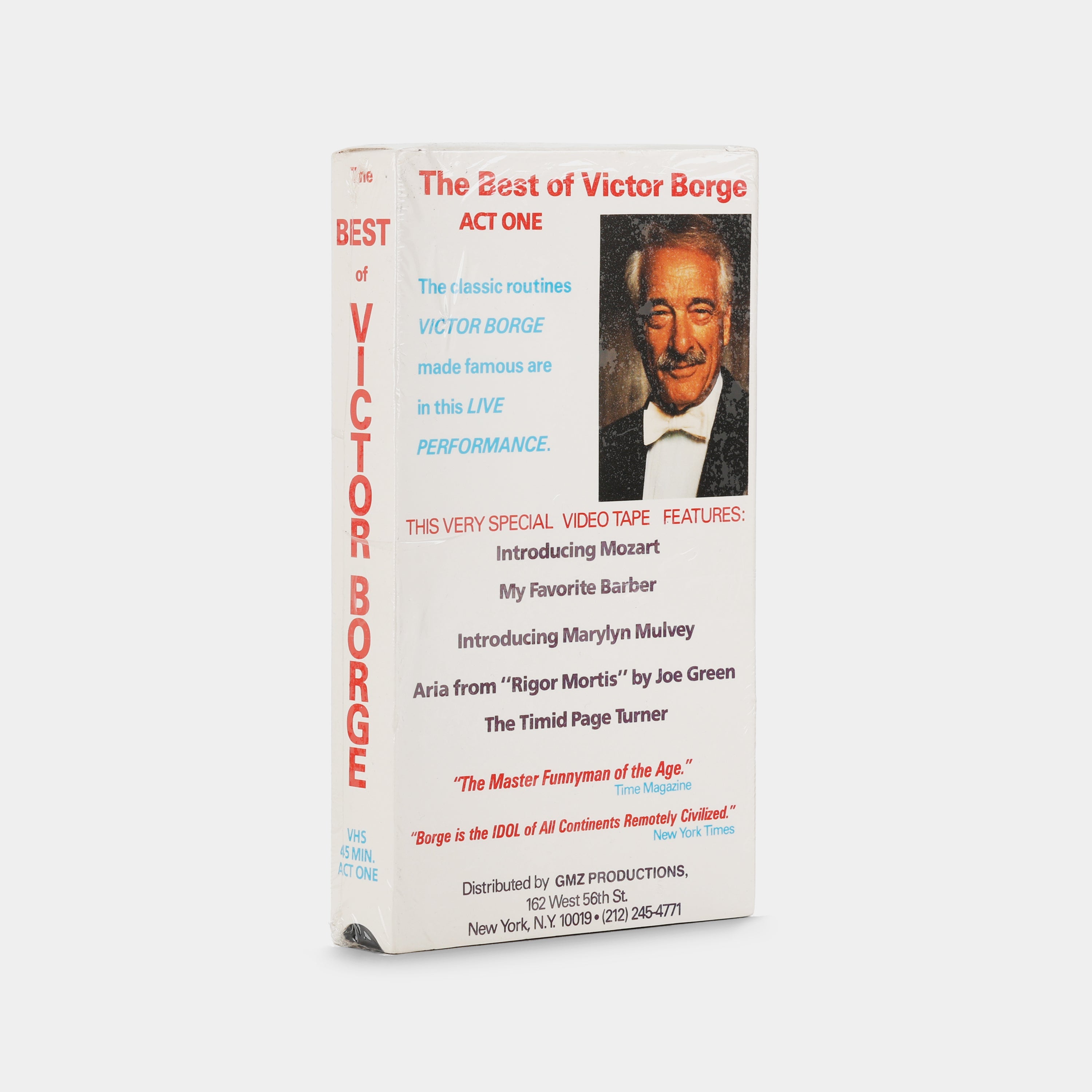 The Best of Victor Borge - Act One (Sealed) VHS Tape