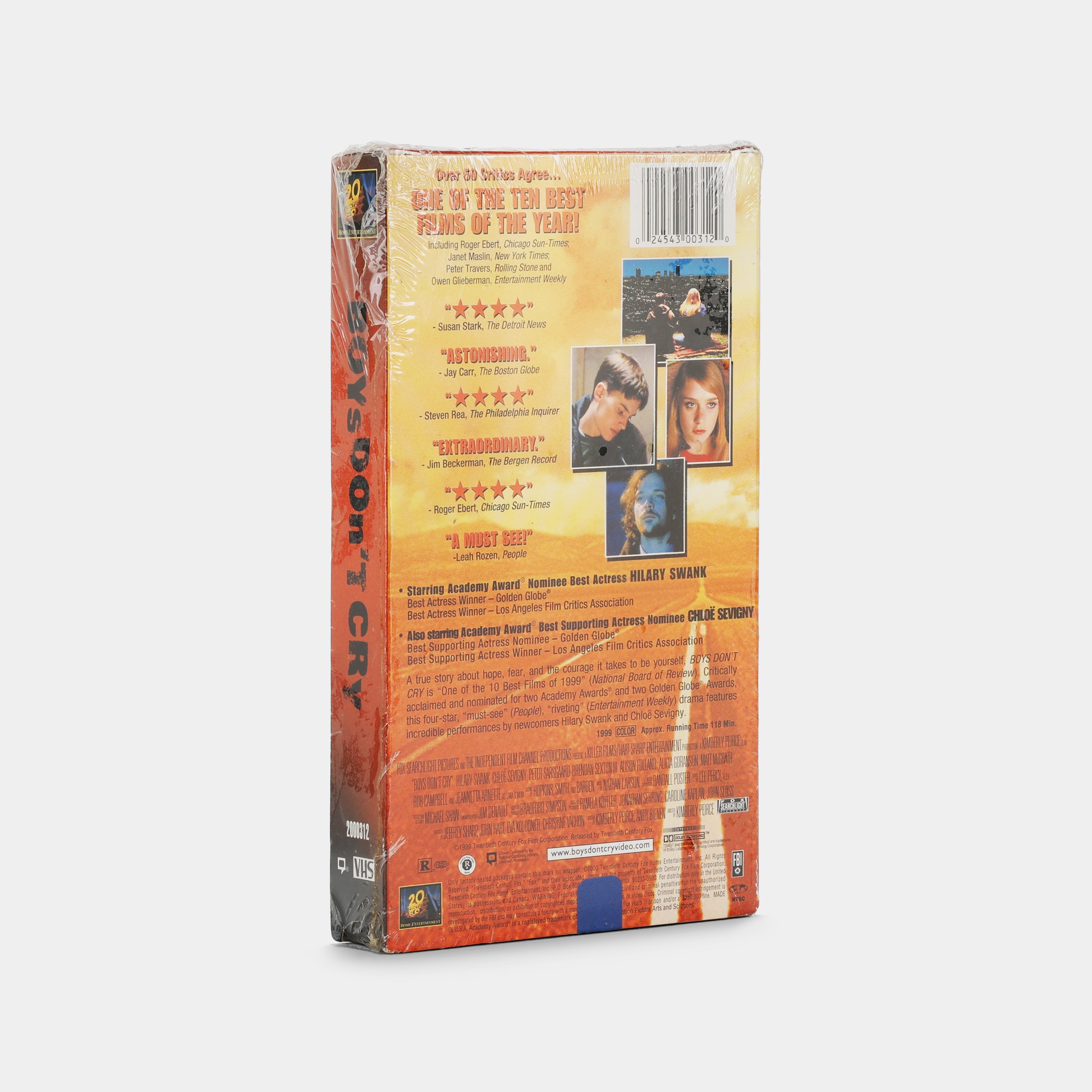 Boys Don't Cry (Sealed) VHS Tape
