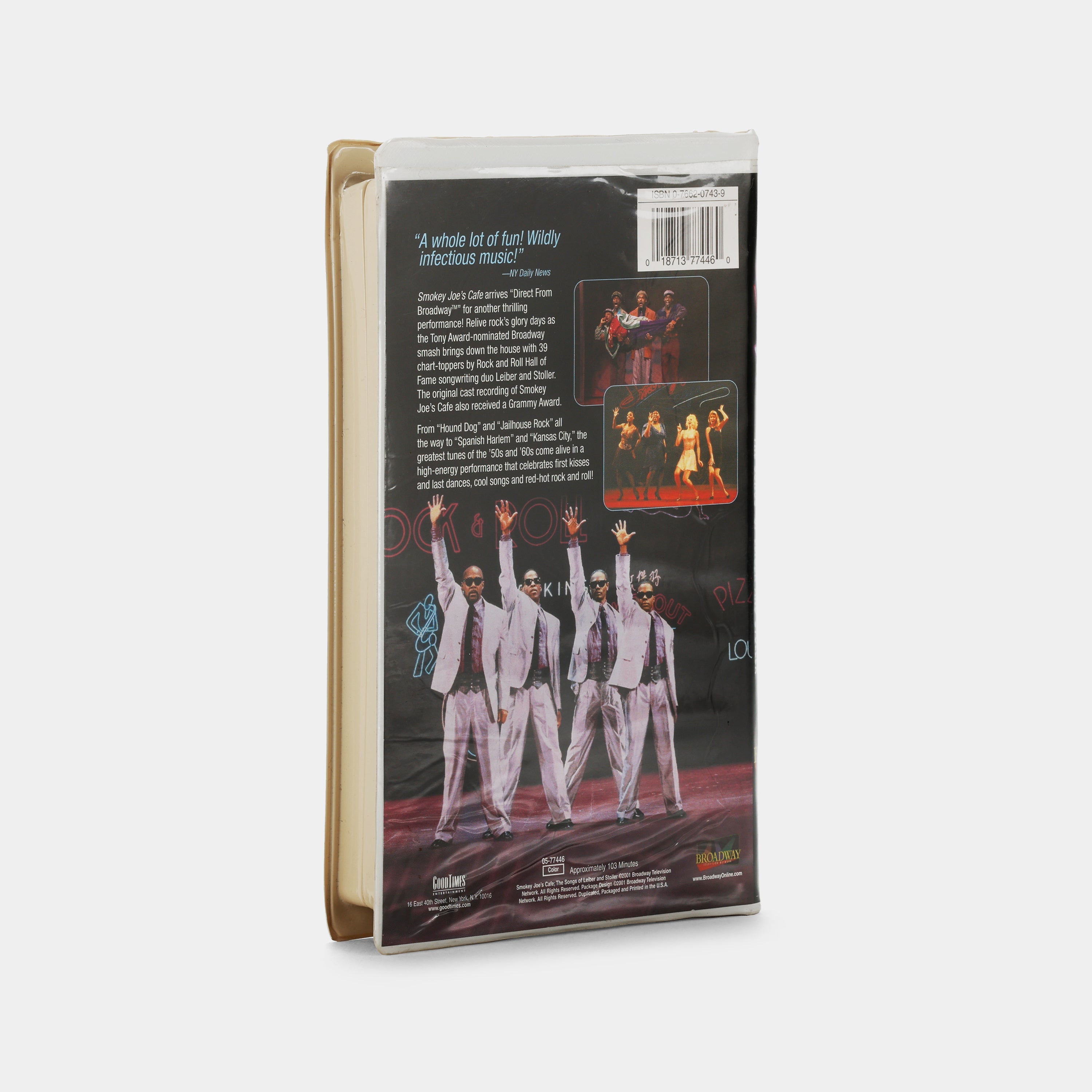 Smokey Joe's Cafe: The Songs of Leiber and Stoller VHS Tape