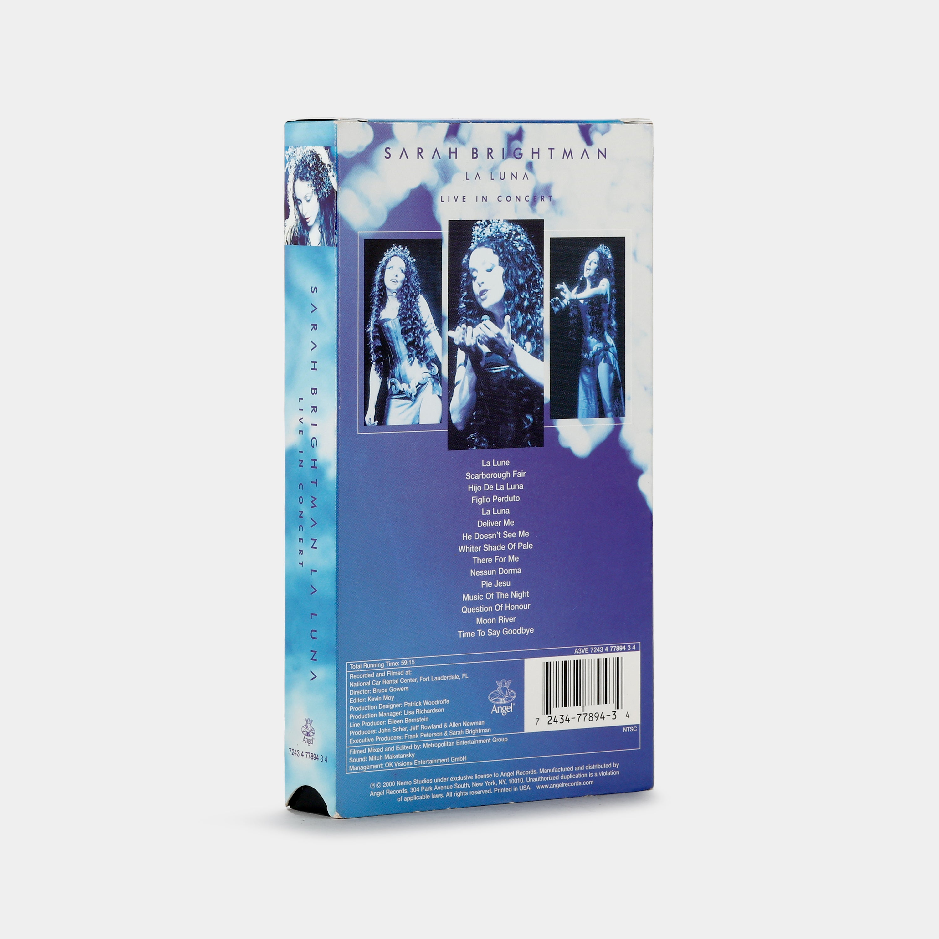 Sarah Brightman: La Luna - Live in Concert VHS Tape