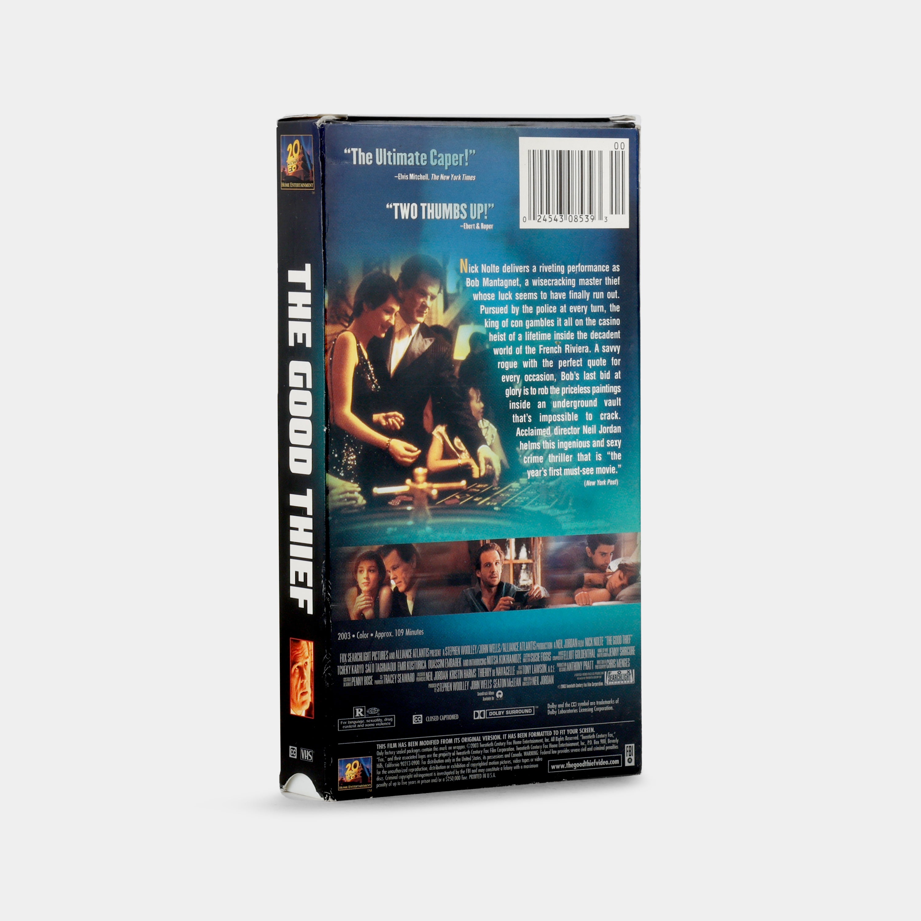 The Good Thief VHS Tape