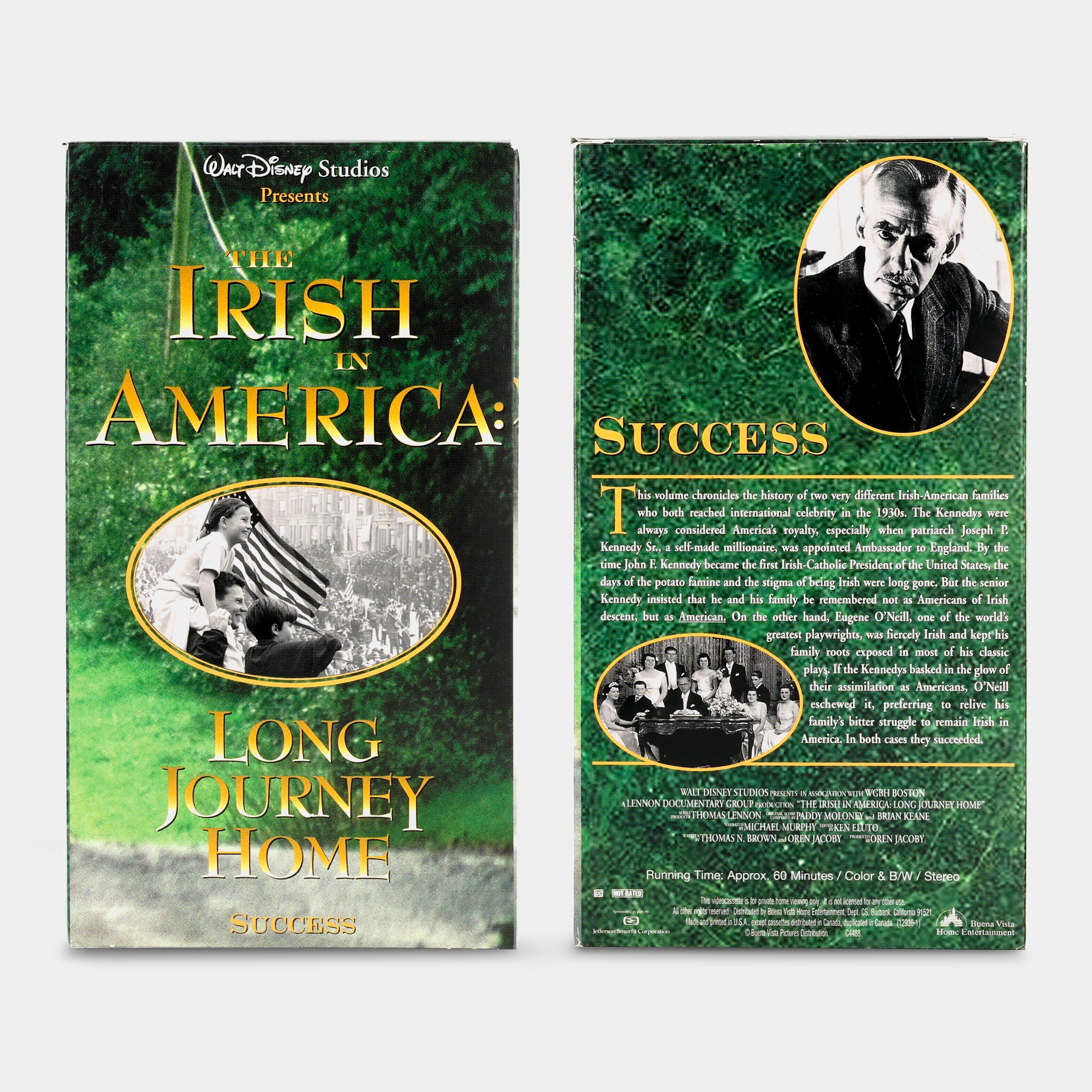 The Irish In America: Long Journey Home VHS Tape Set