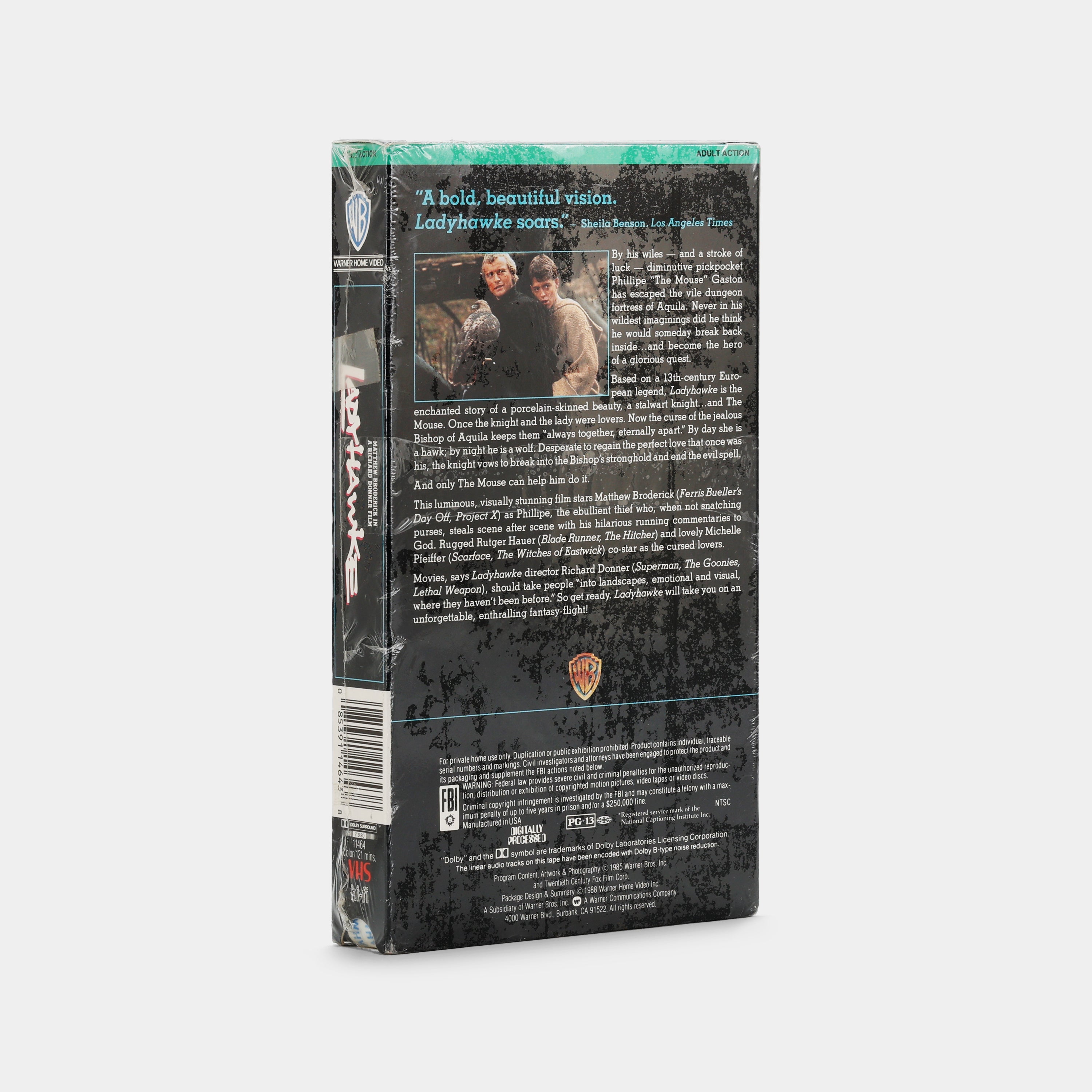 Ladyhawke (Sealed) VHS Tape