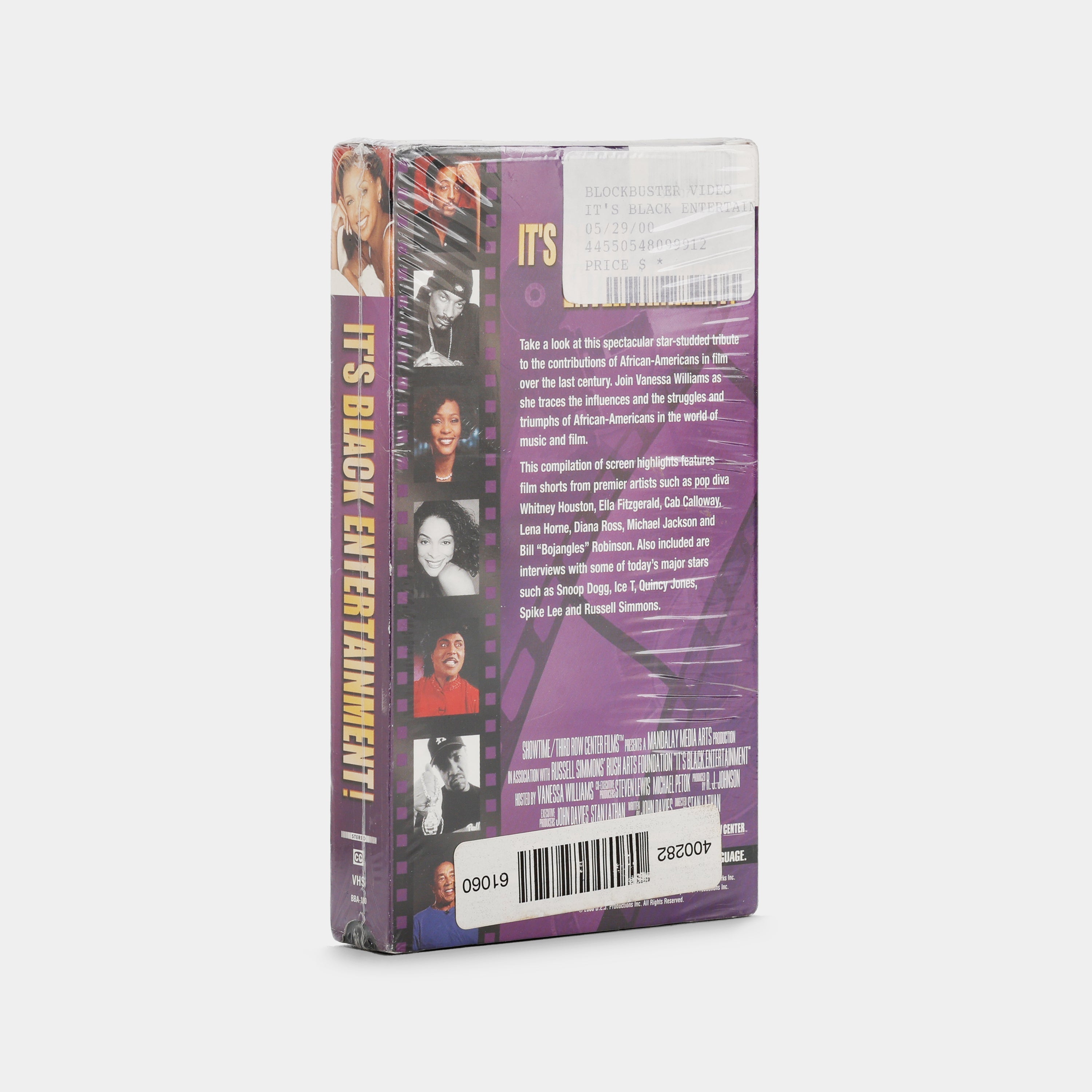 It's Black Entertainment (Sealed) VHS Tape