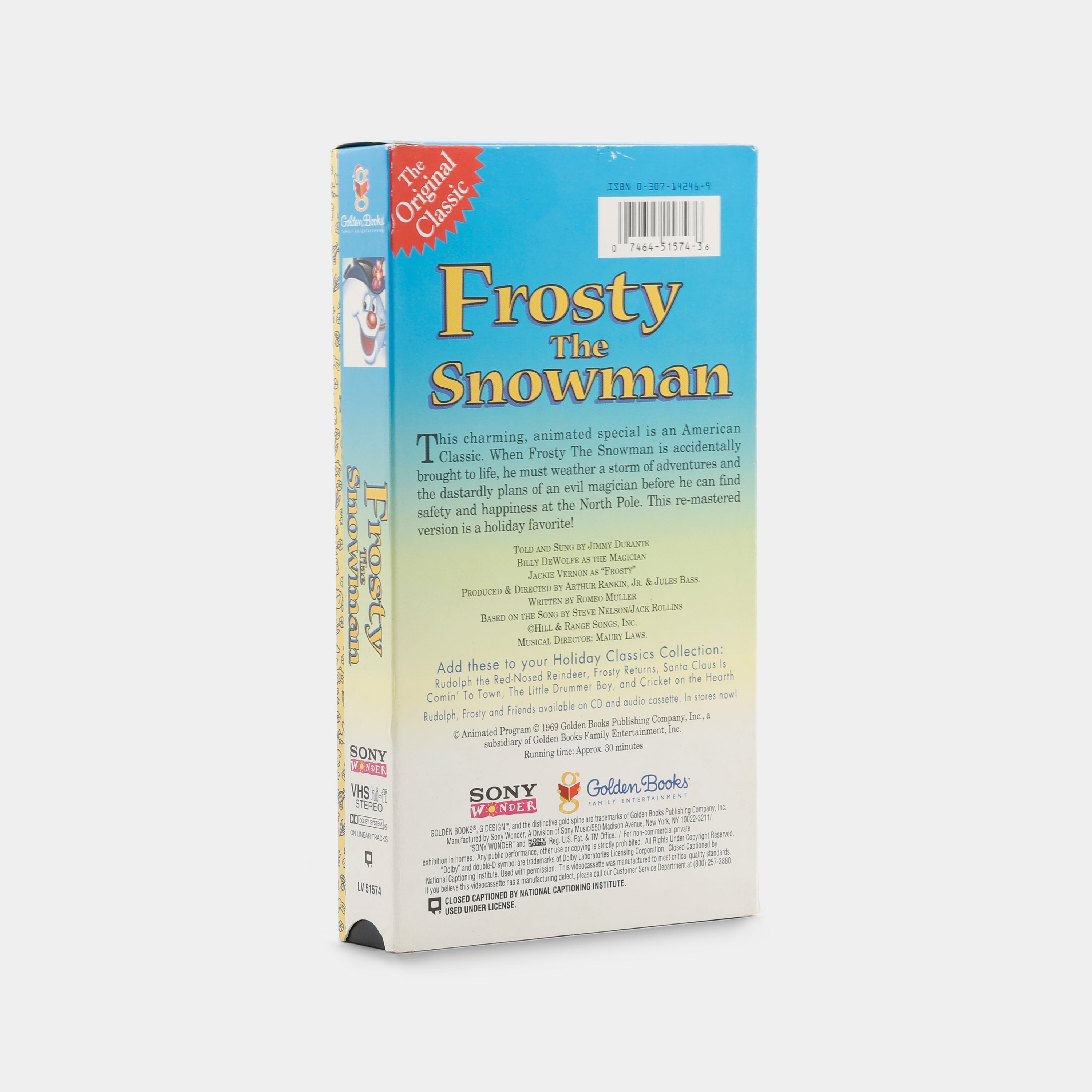 Frosty the Snowman VHS Tape