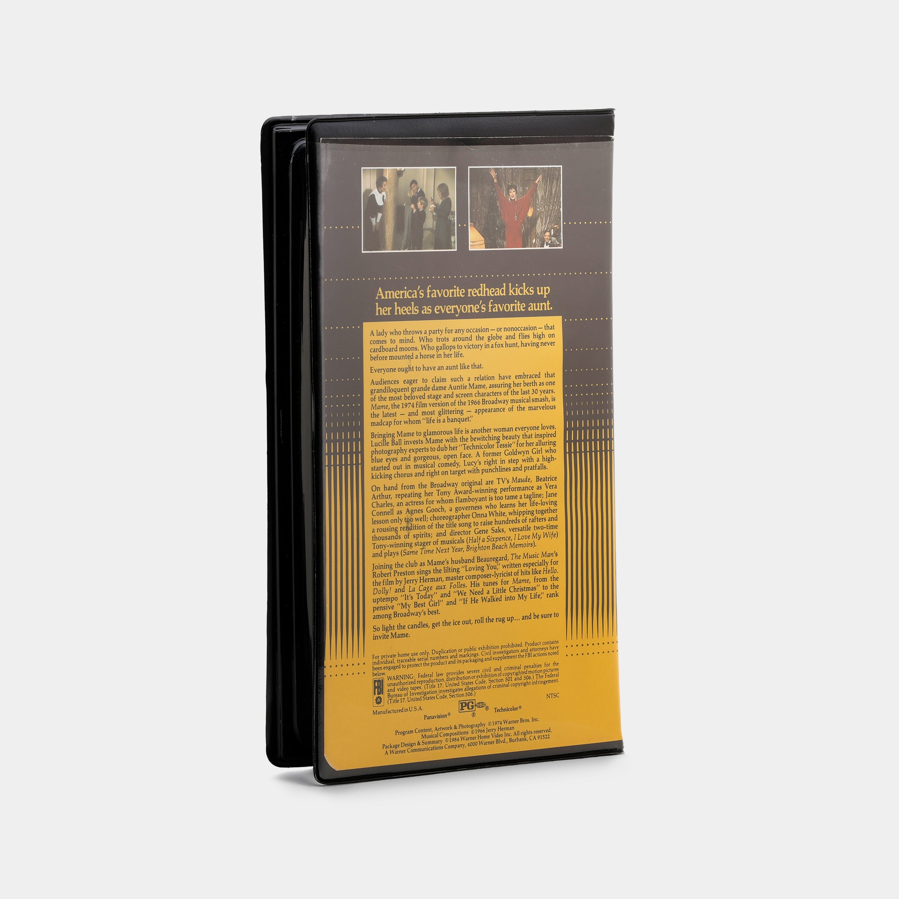 Mame VHS Tape