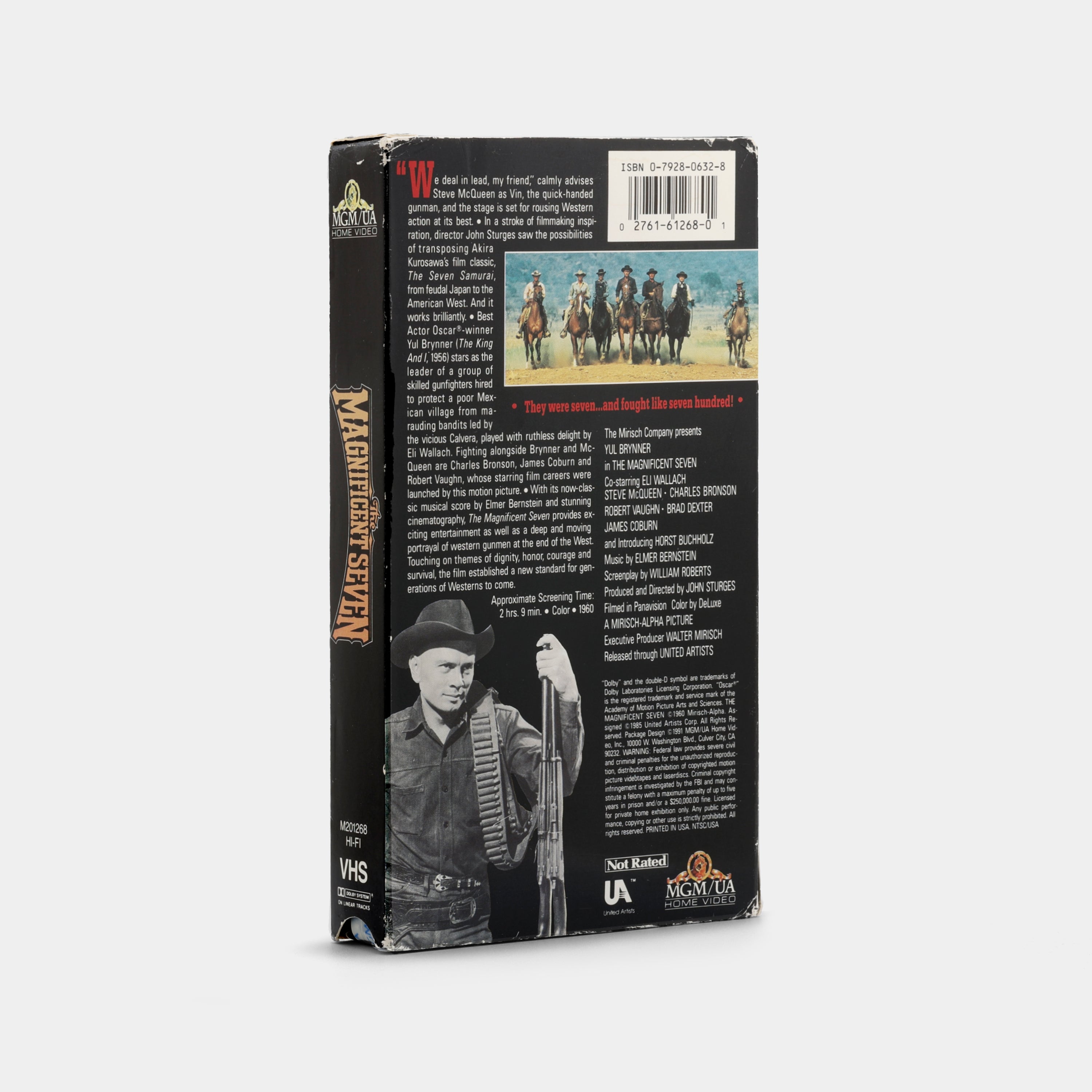 The Magnificent Seven VHS Tape