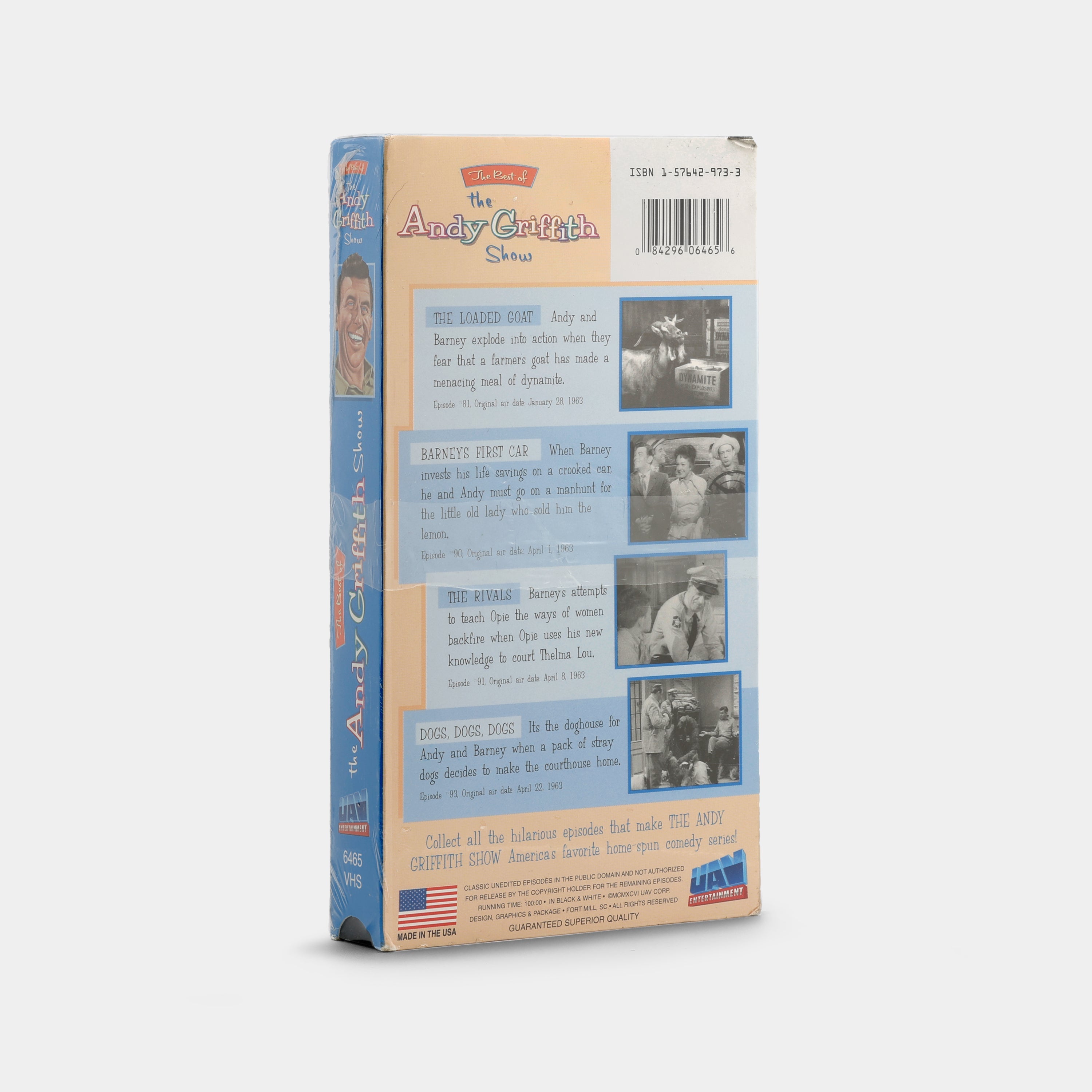 The Best of The Andy Griffith Show (Sealed) VHS Tape