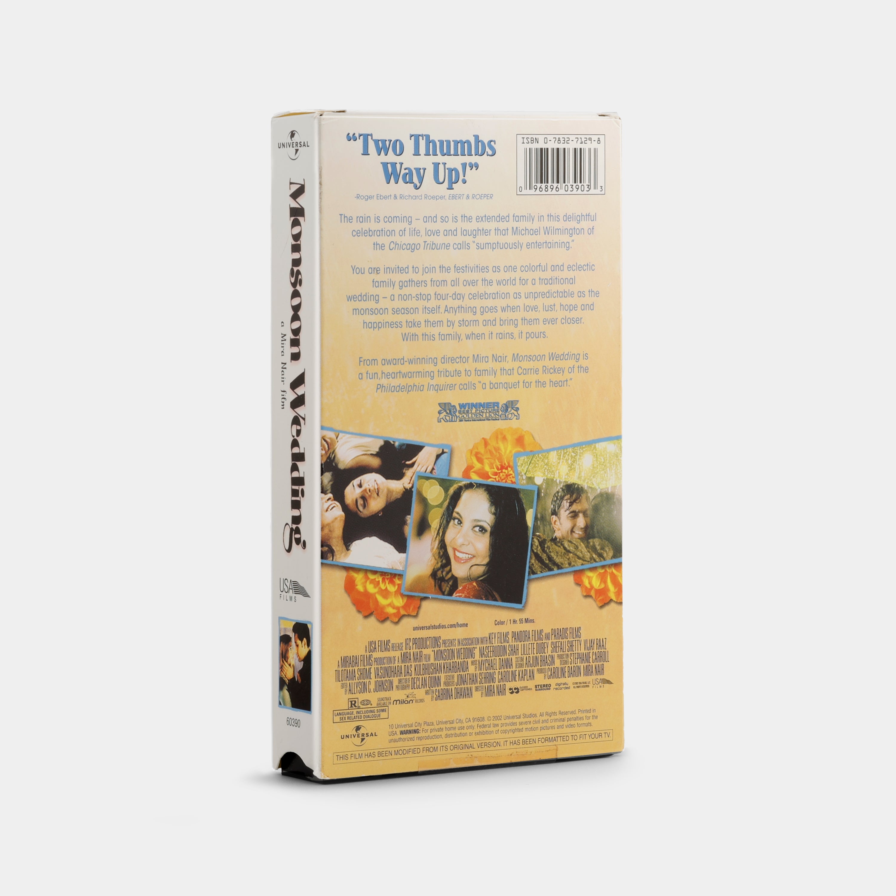 Monsoon Wedding VHS Tape