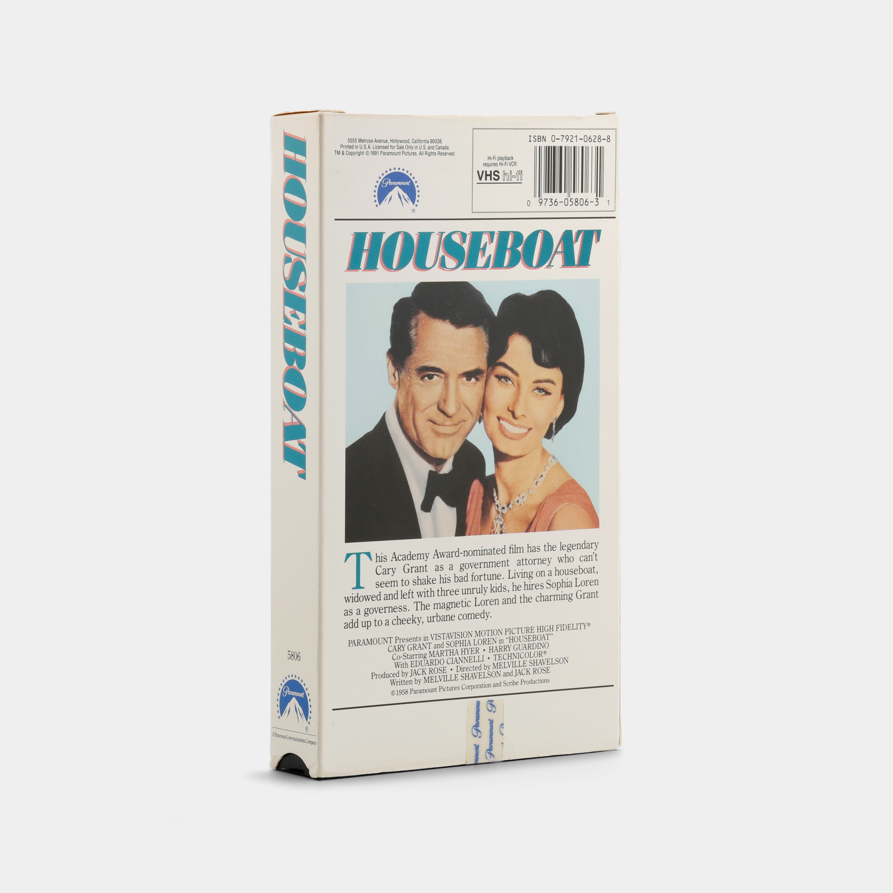 Houseboat VHS Tape