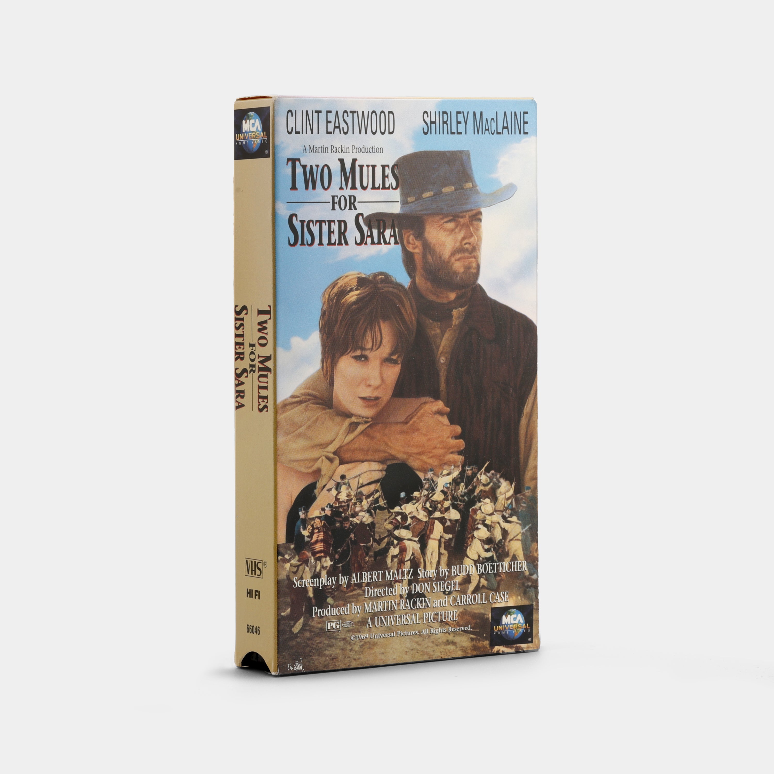Two Mules for Sister Sara VHS Tape