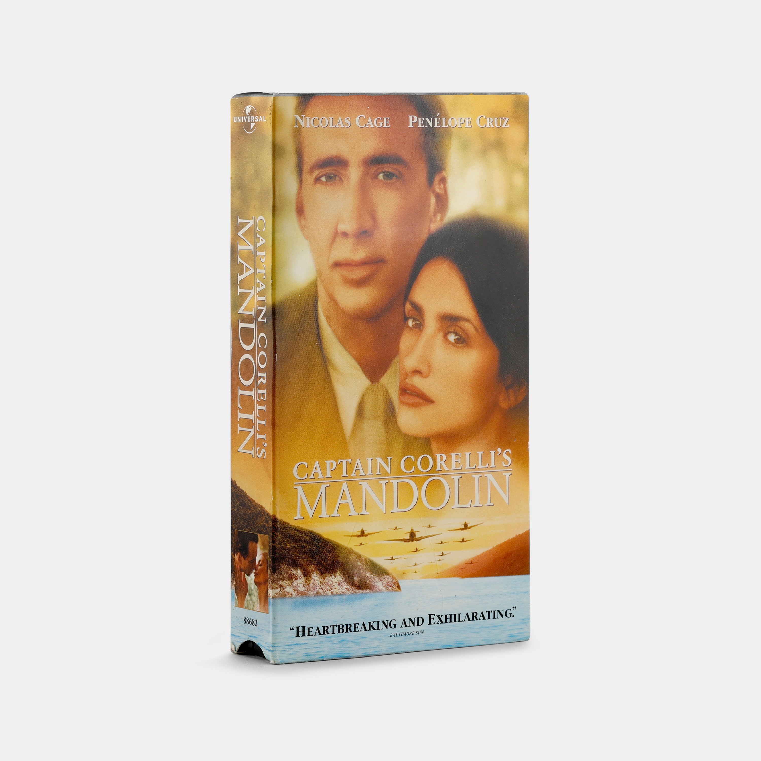 Captain Corelli's Mandolin VHS Tape