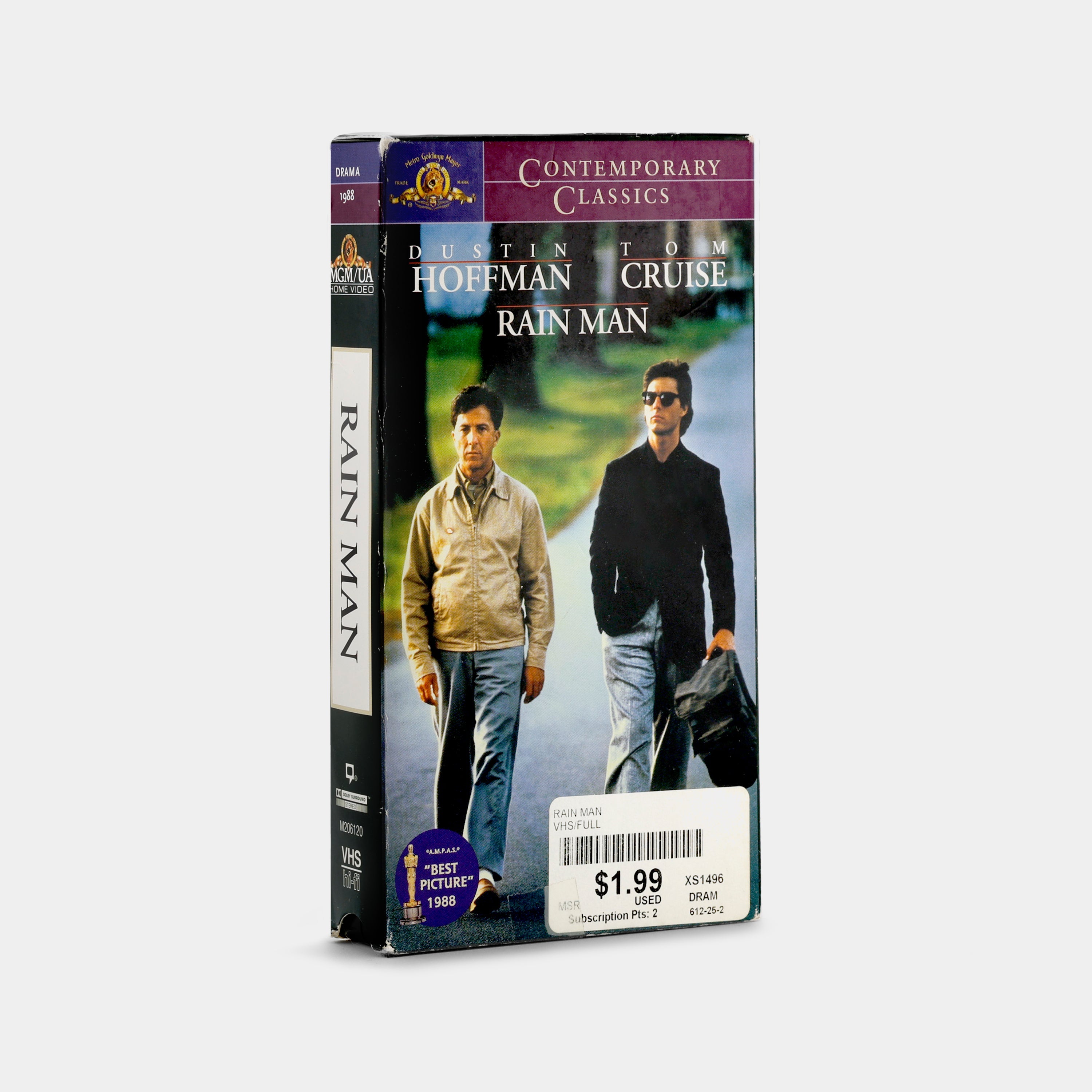 Rain Man VHS Tape