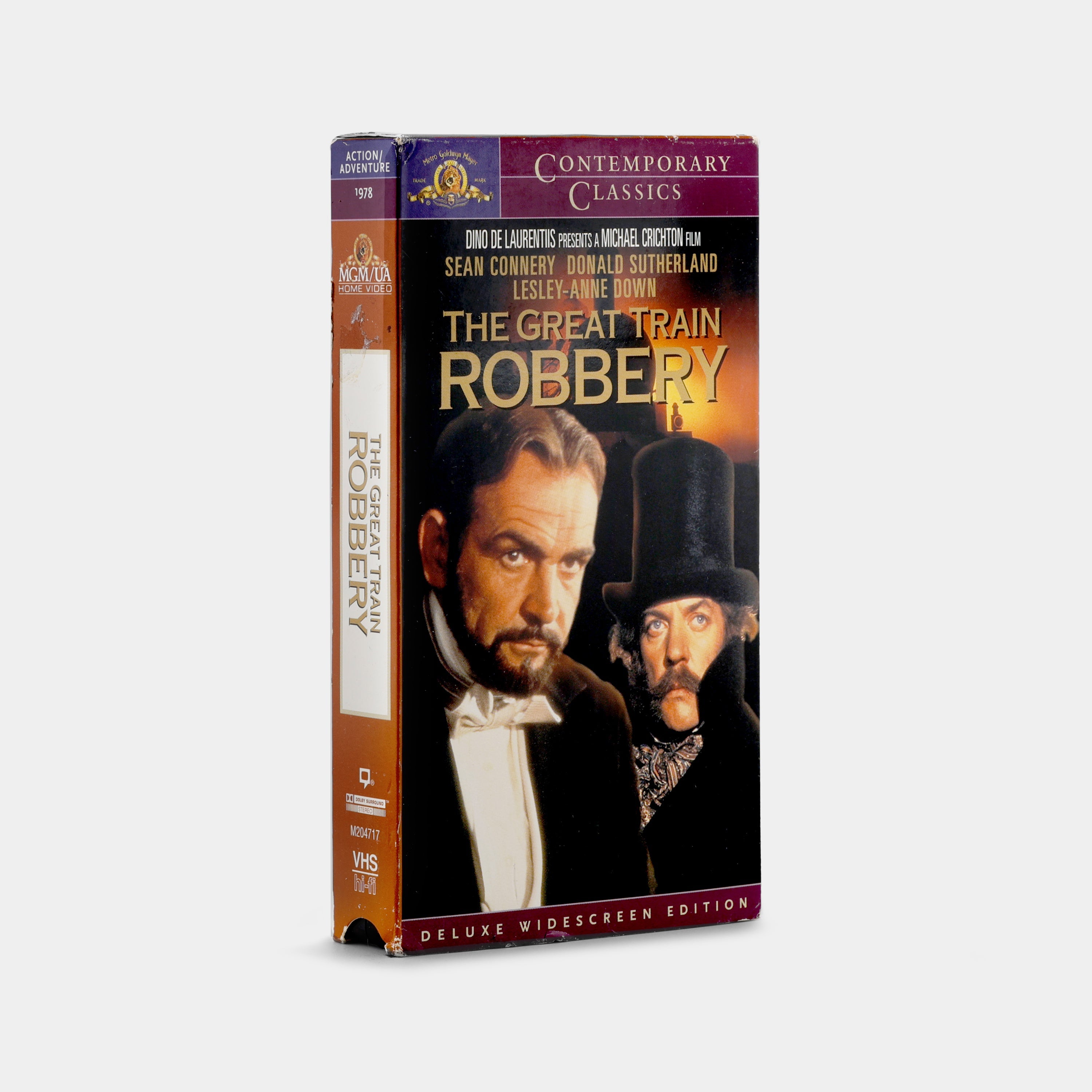 The First Great Train Robbery VHS Tape