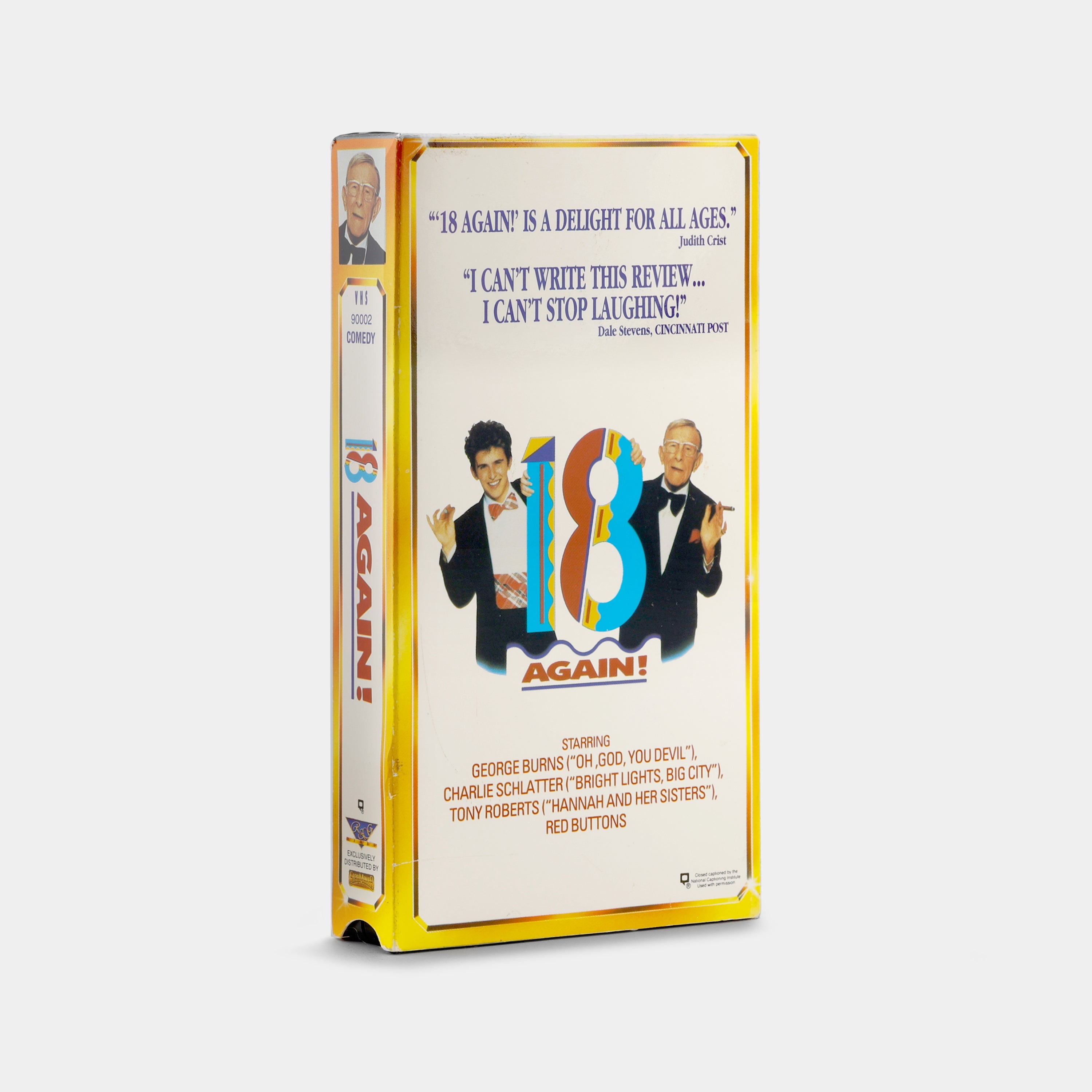 18 Again! VHS Tape