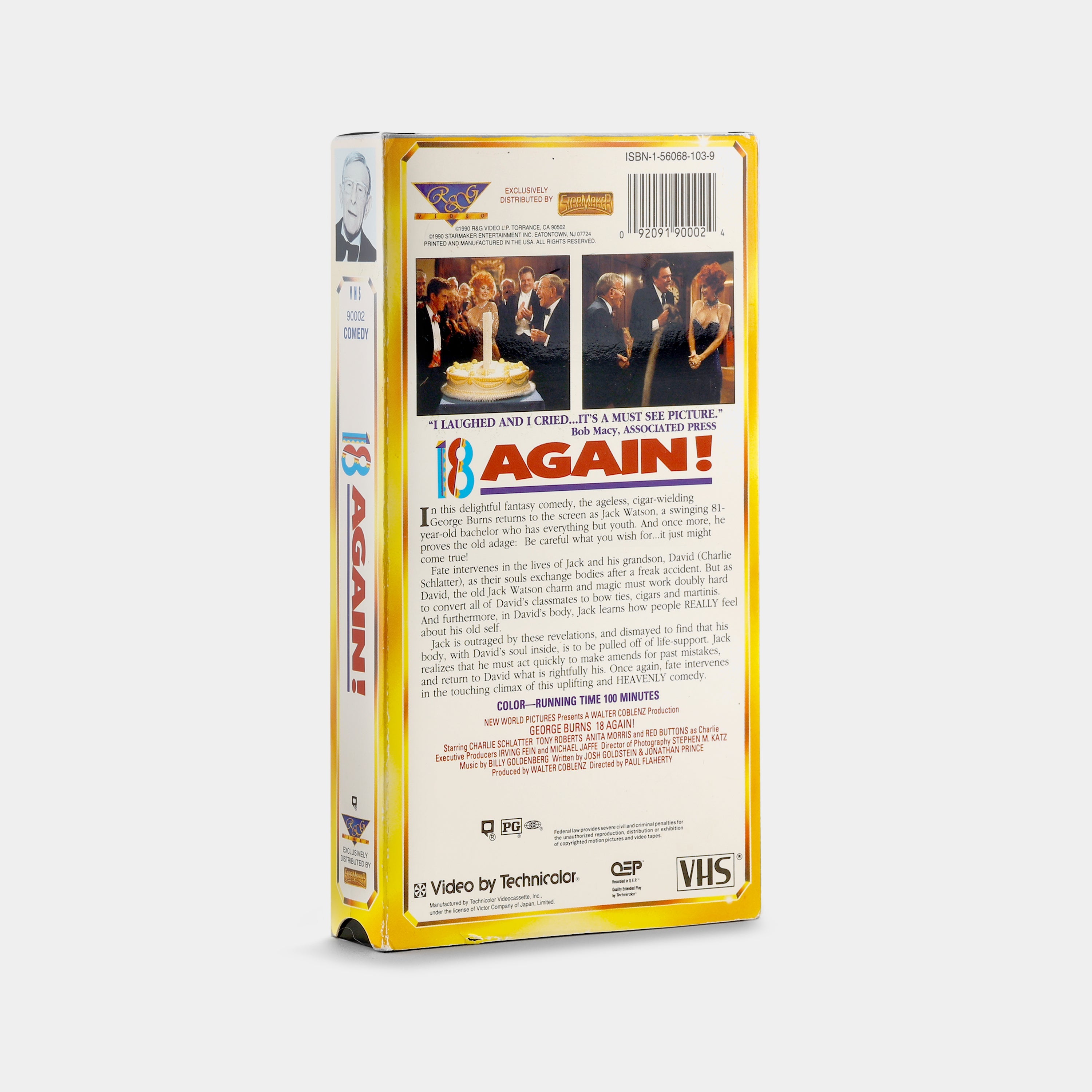 18 Again! VHS Tape