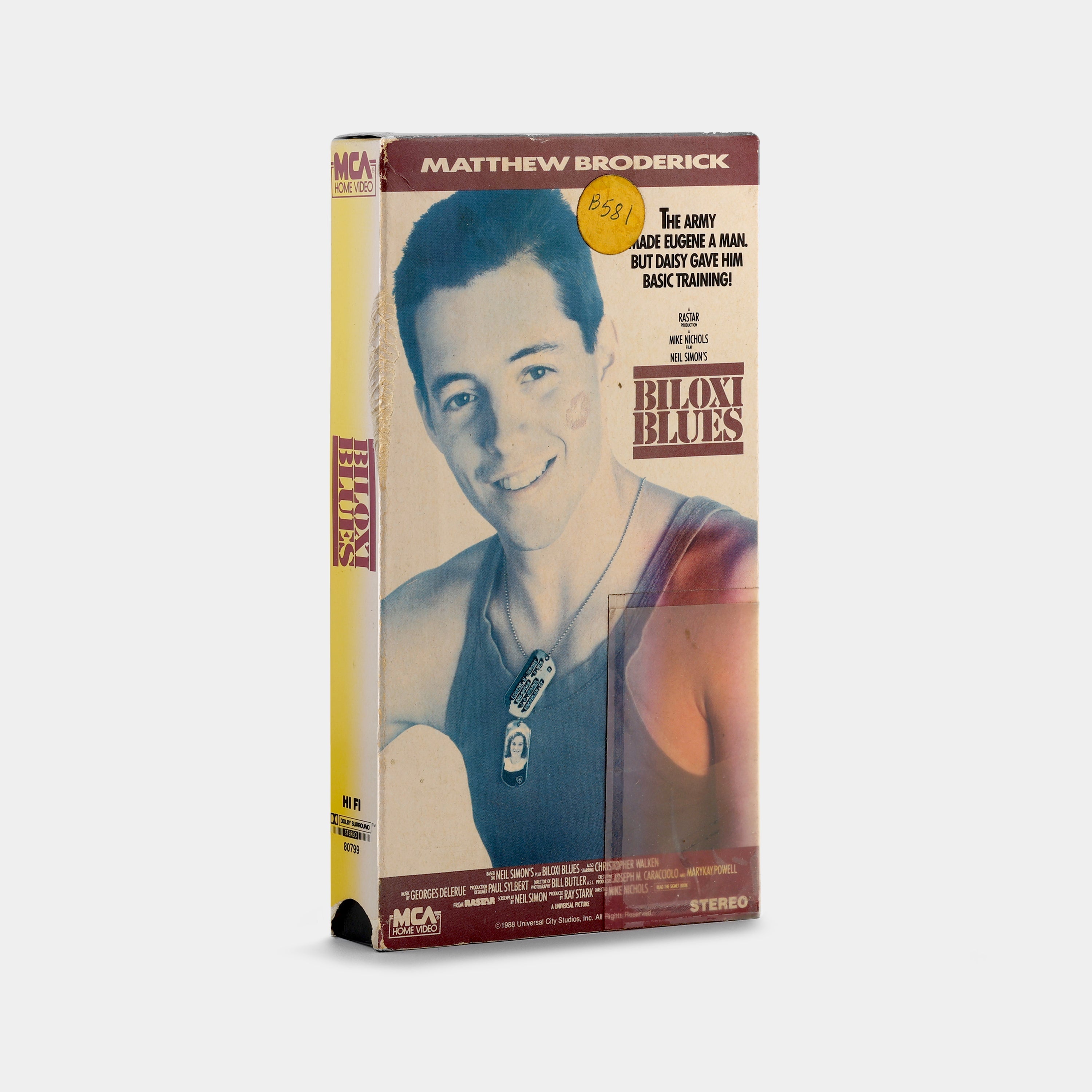Biloxi Blues VHS Tape