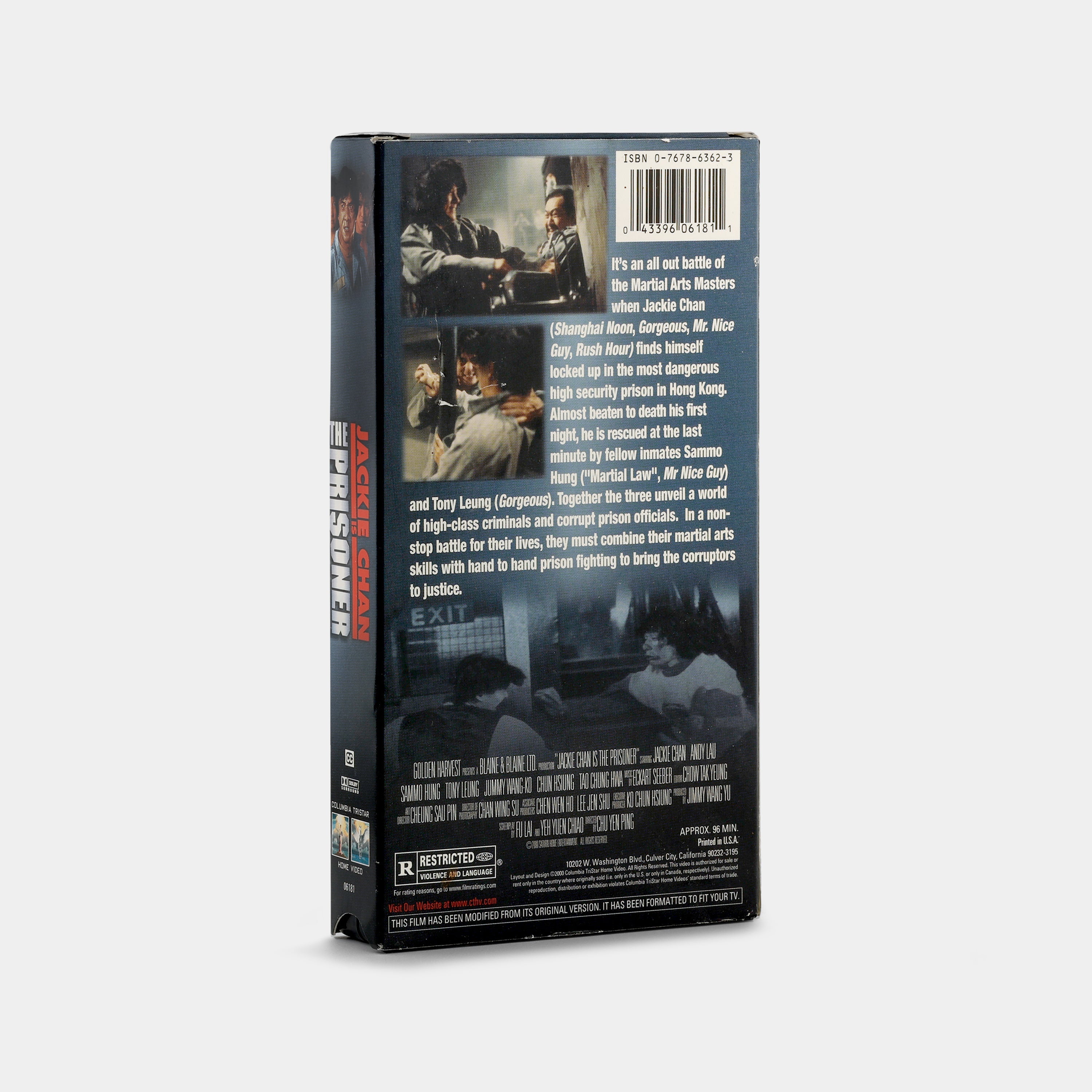 Island of Fire "The Prisoner" VHS Tape