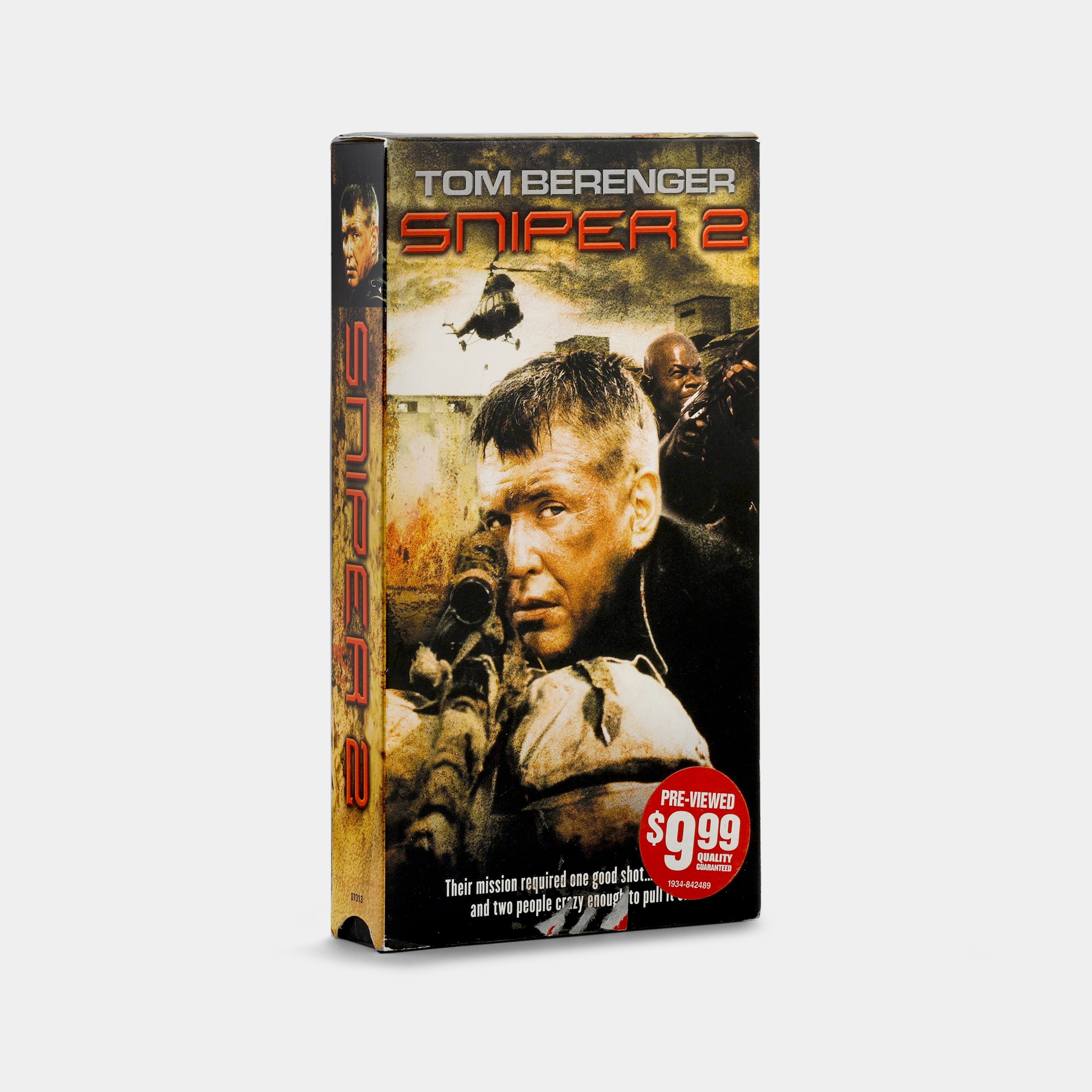 Sniper 2 VHS Tape