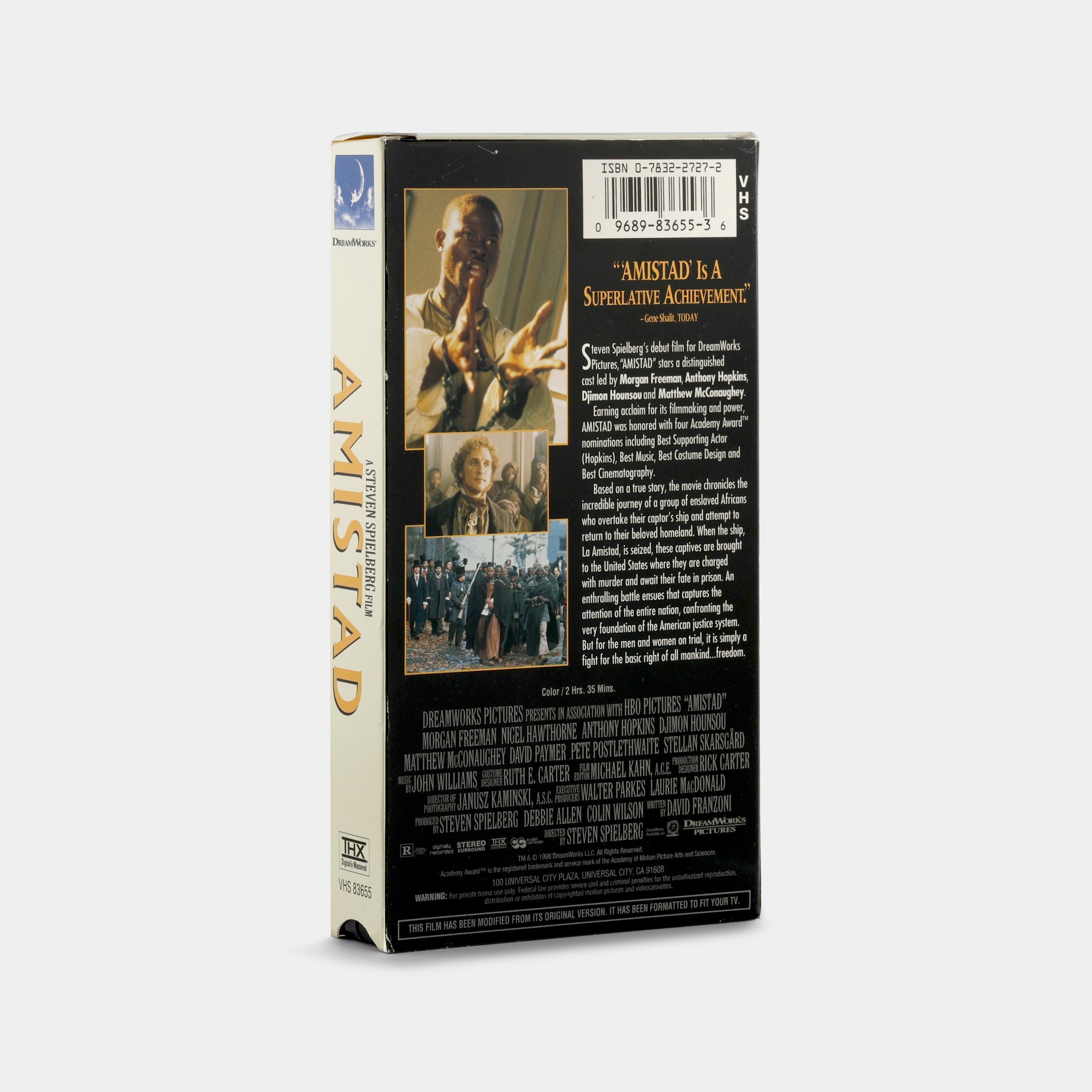 Amistad VHS Tape