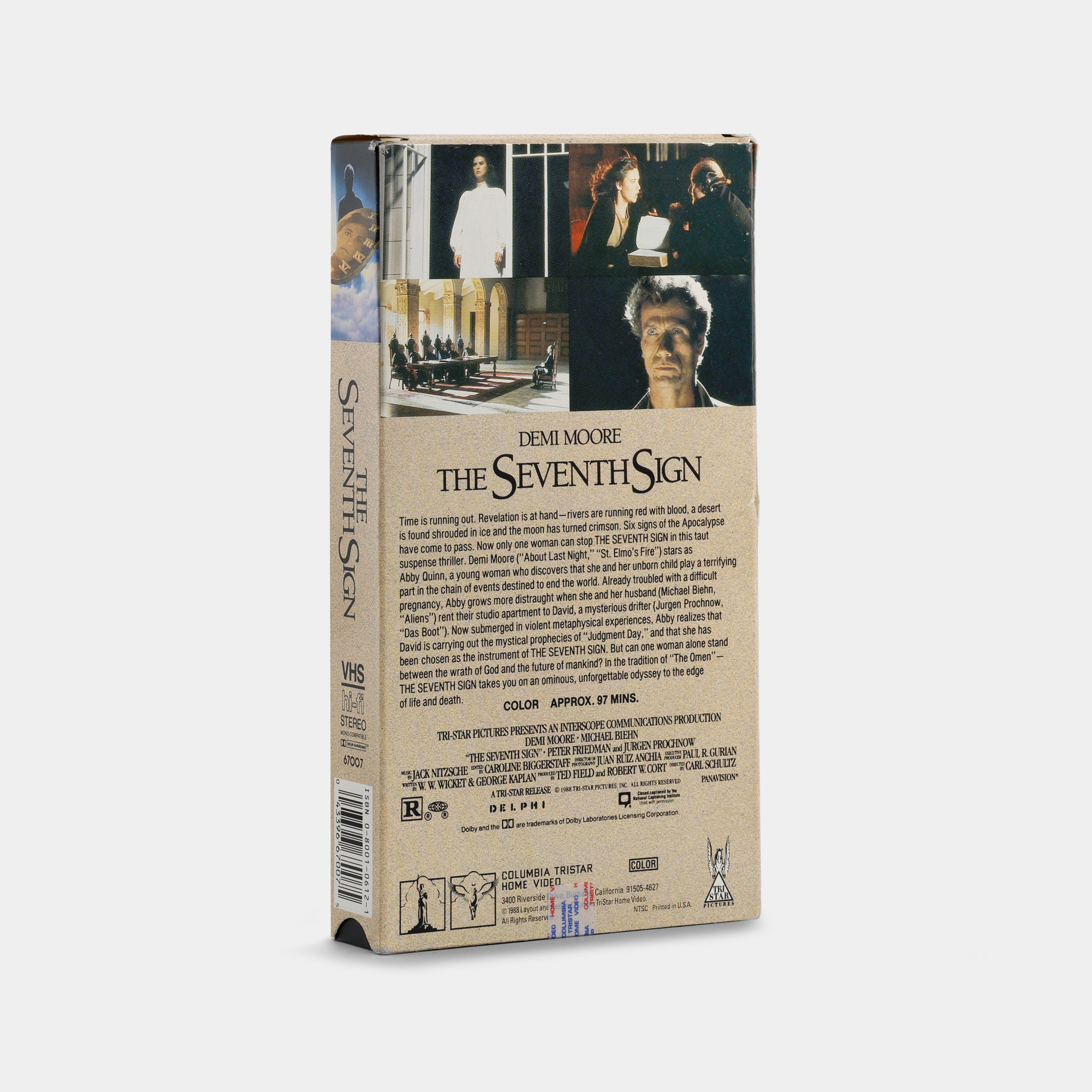 The Seventh Sign VHS Tape