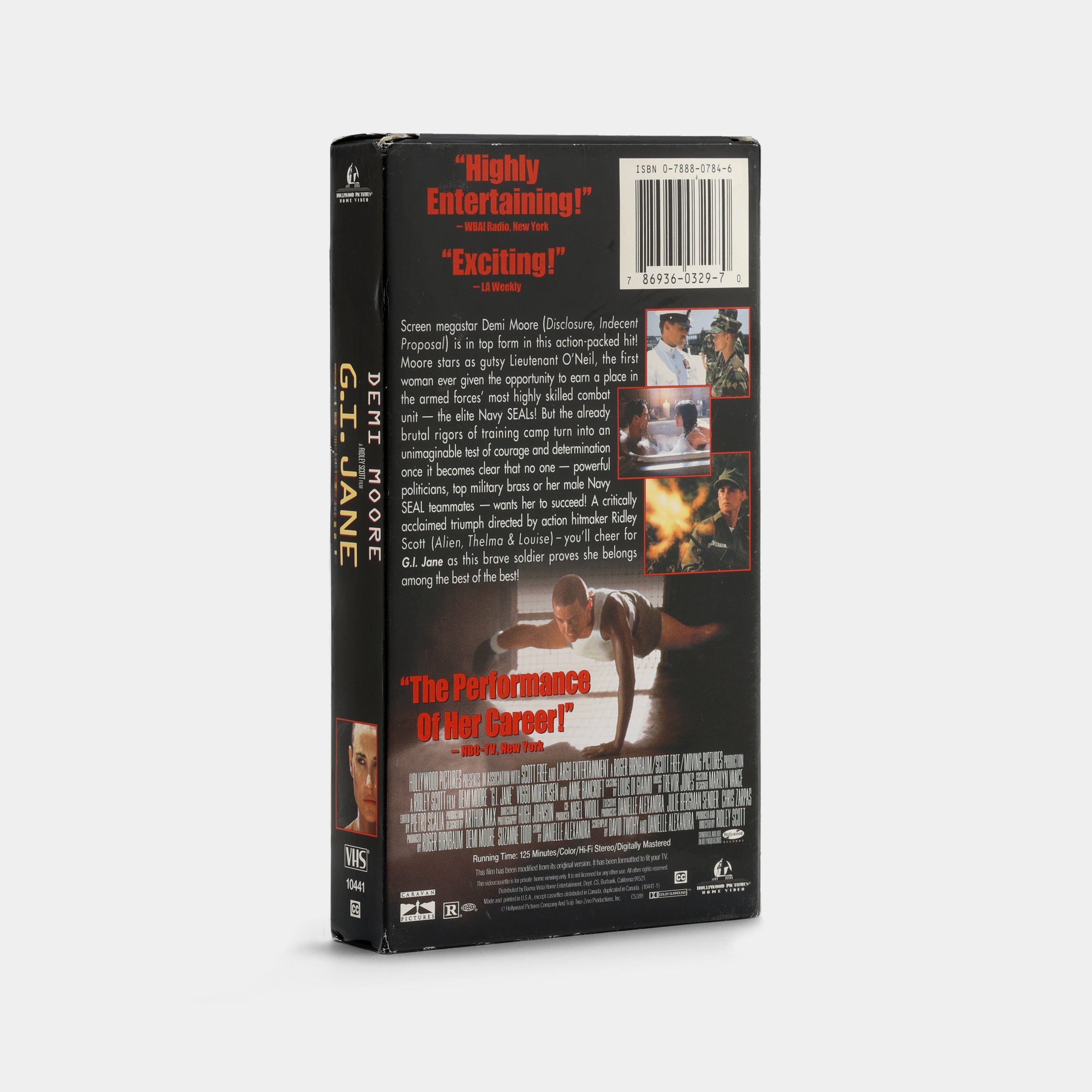 G.I. Jane VHS Tape