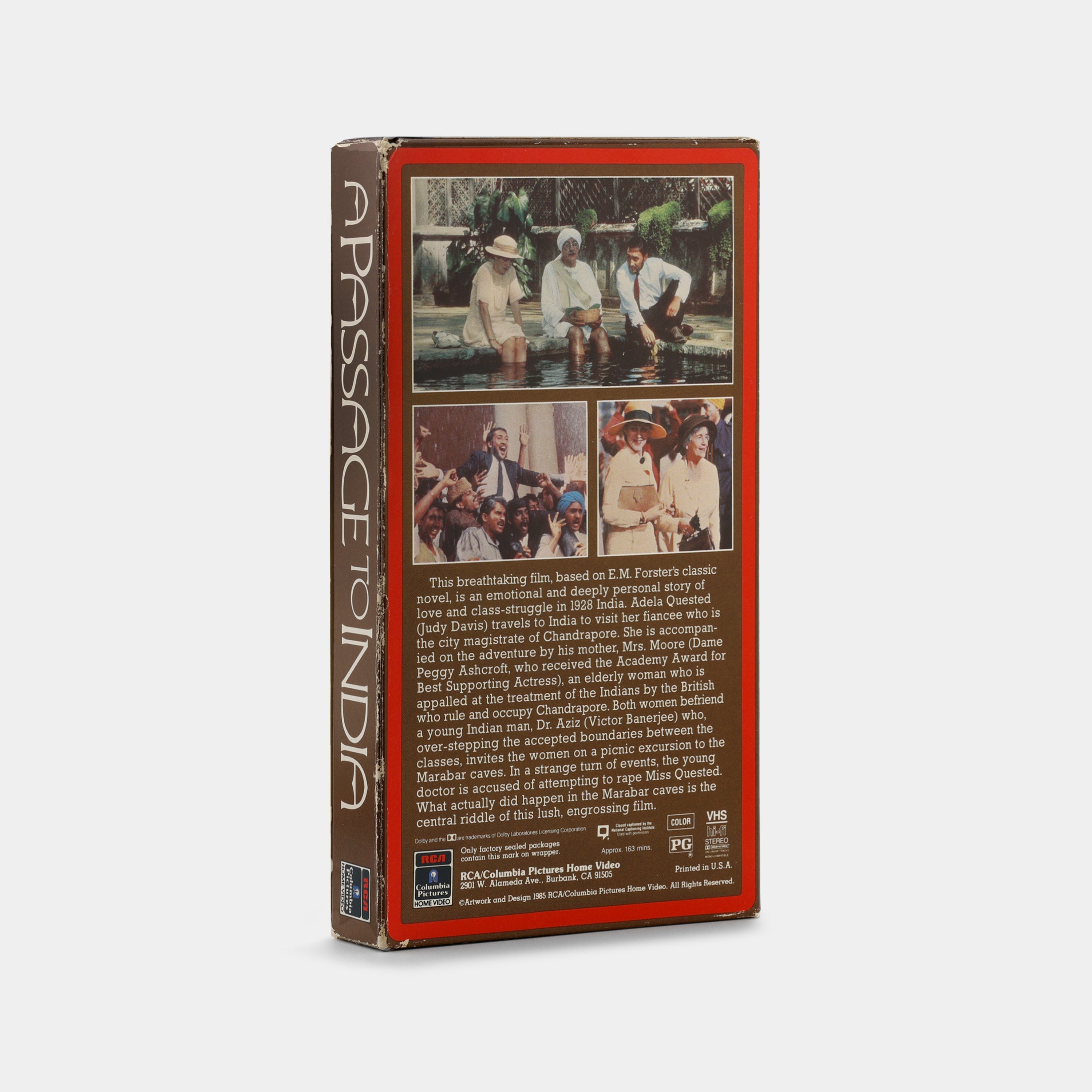 A Passage to India VHS Tape