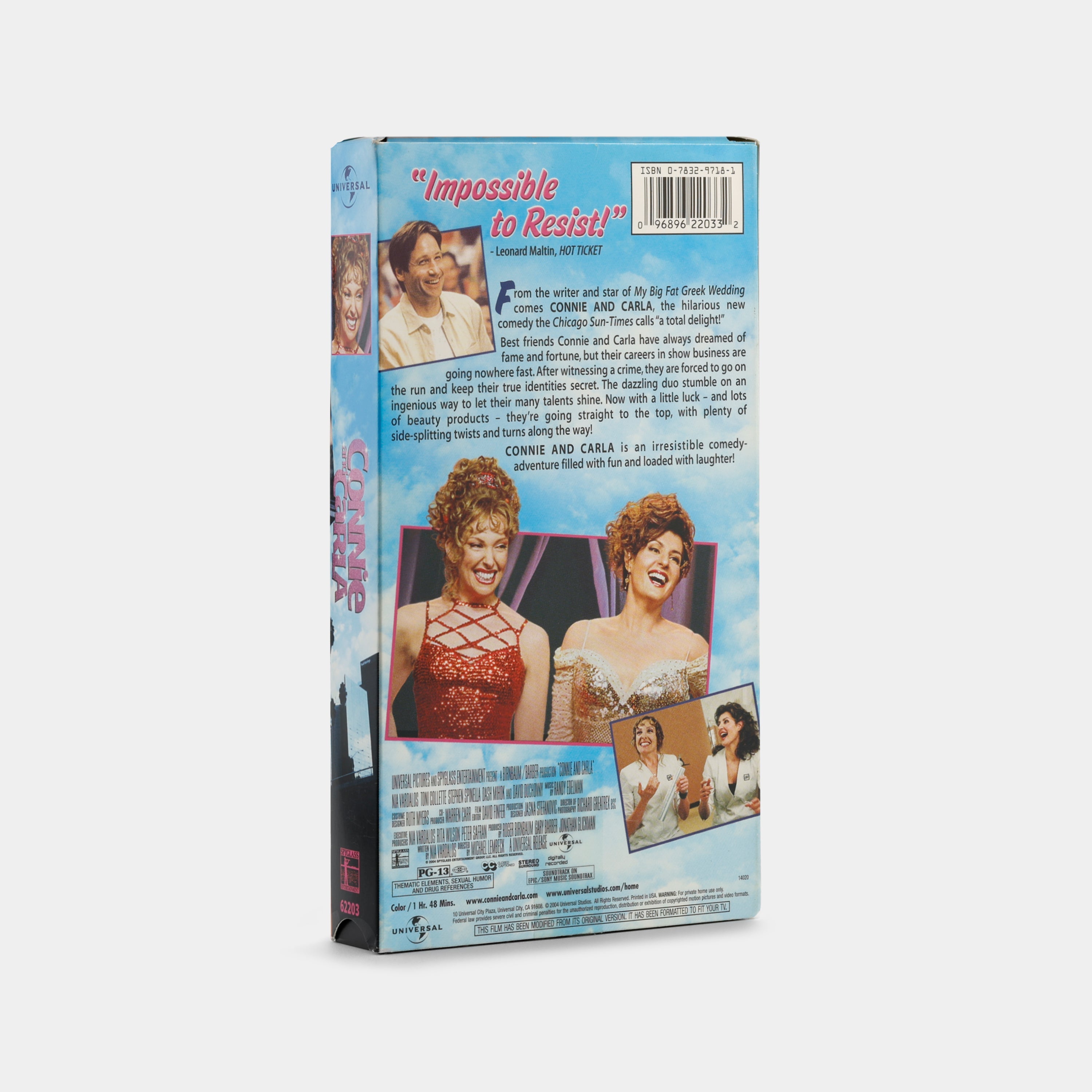 Connie and Carla VHS Tape