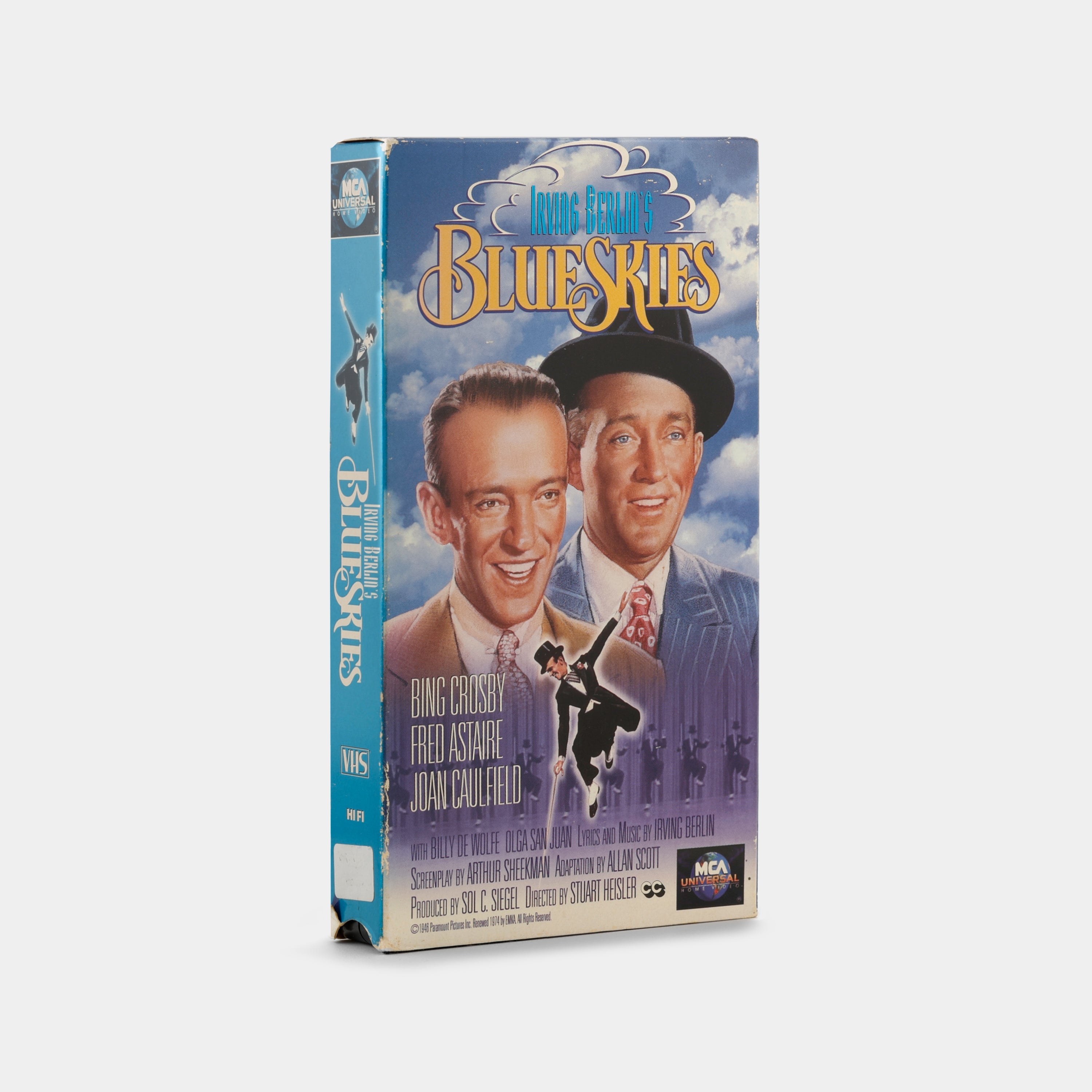 Blue Skies VHS Tape