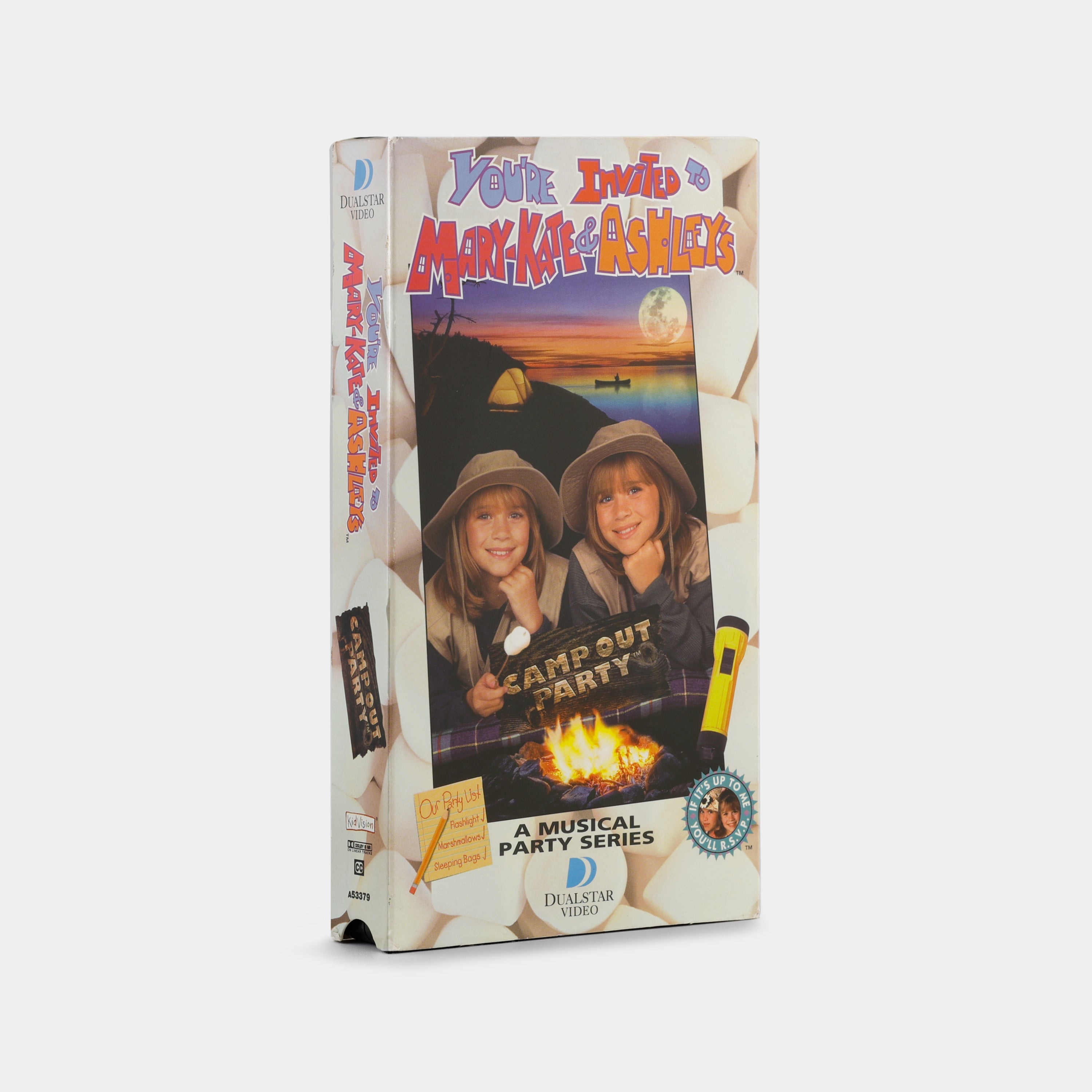 You're Invited to Mary-Kate & Ashley's Camp Out Party VHS Tape