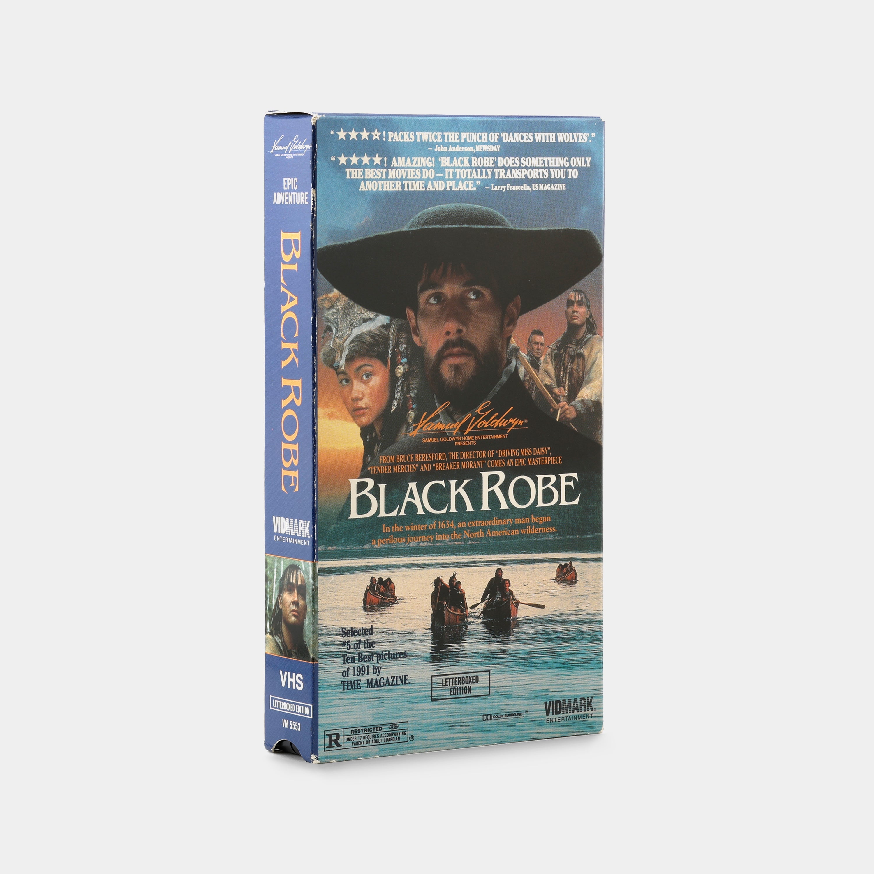 Black Robe VHS Tape