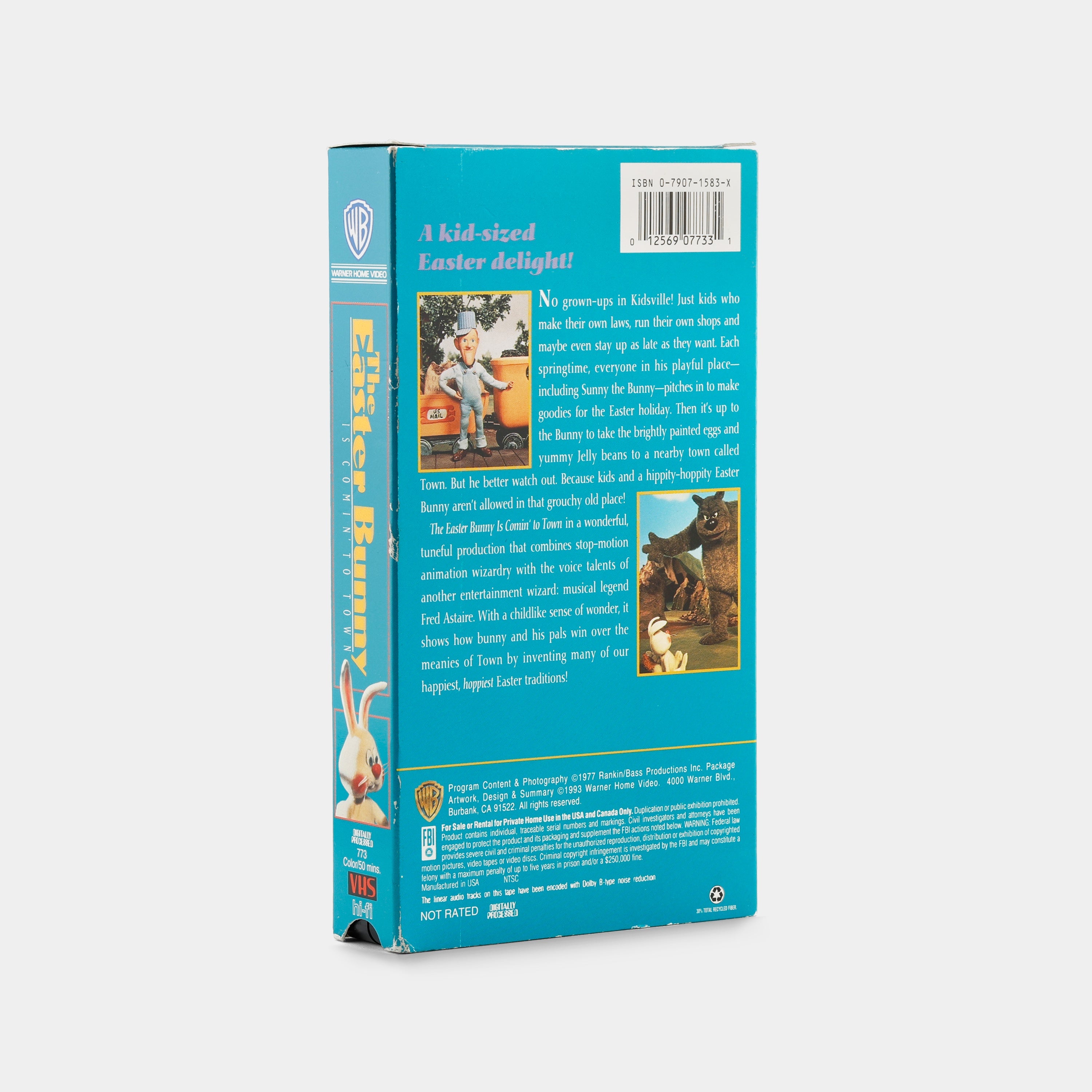 The Easter Bunny Is Comin' to Town VHS Tape