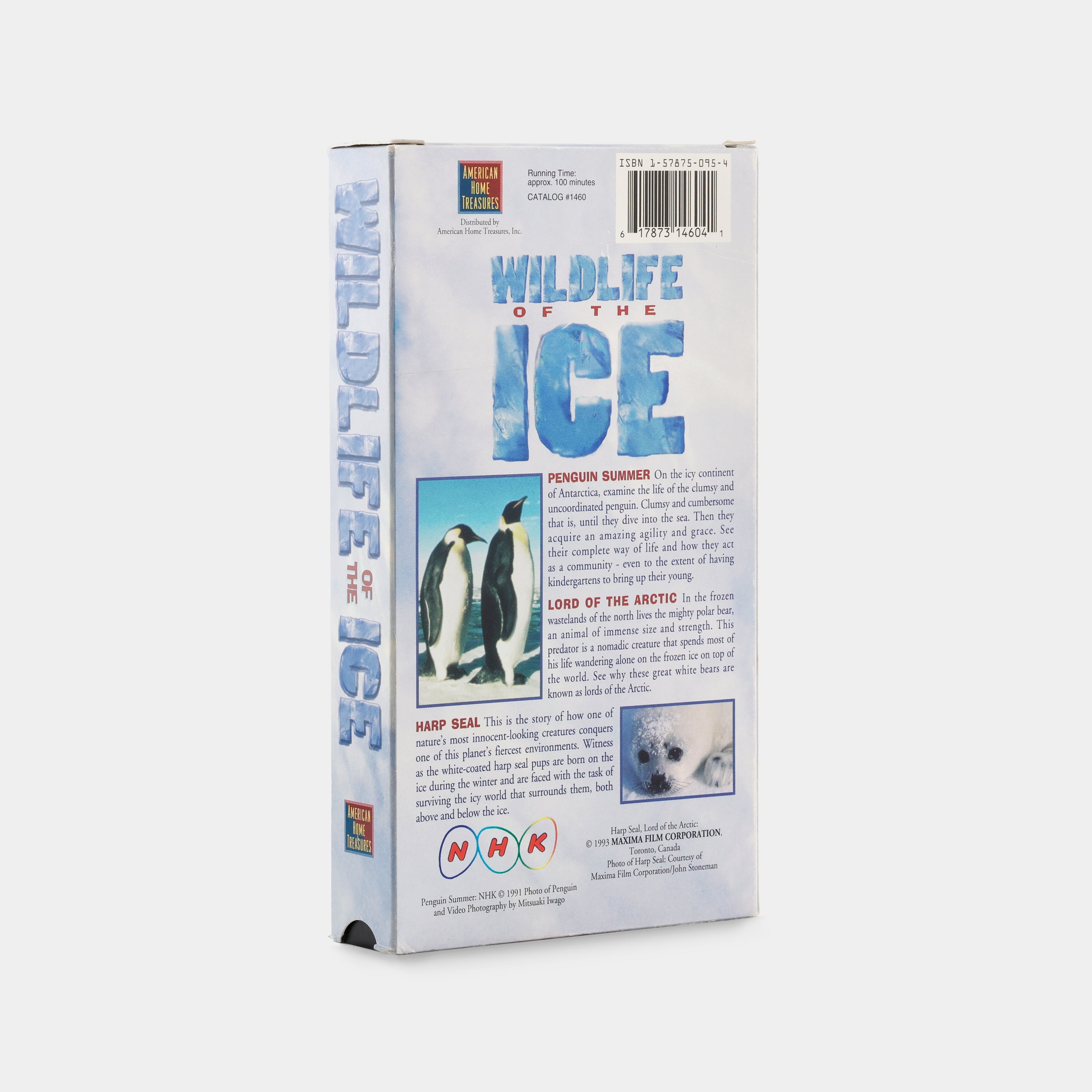 Wildlife of the Ice VHS Tape
